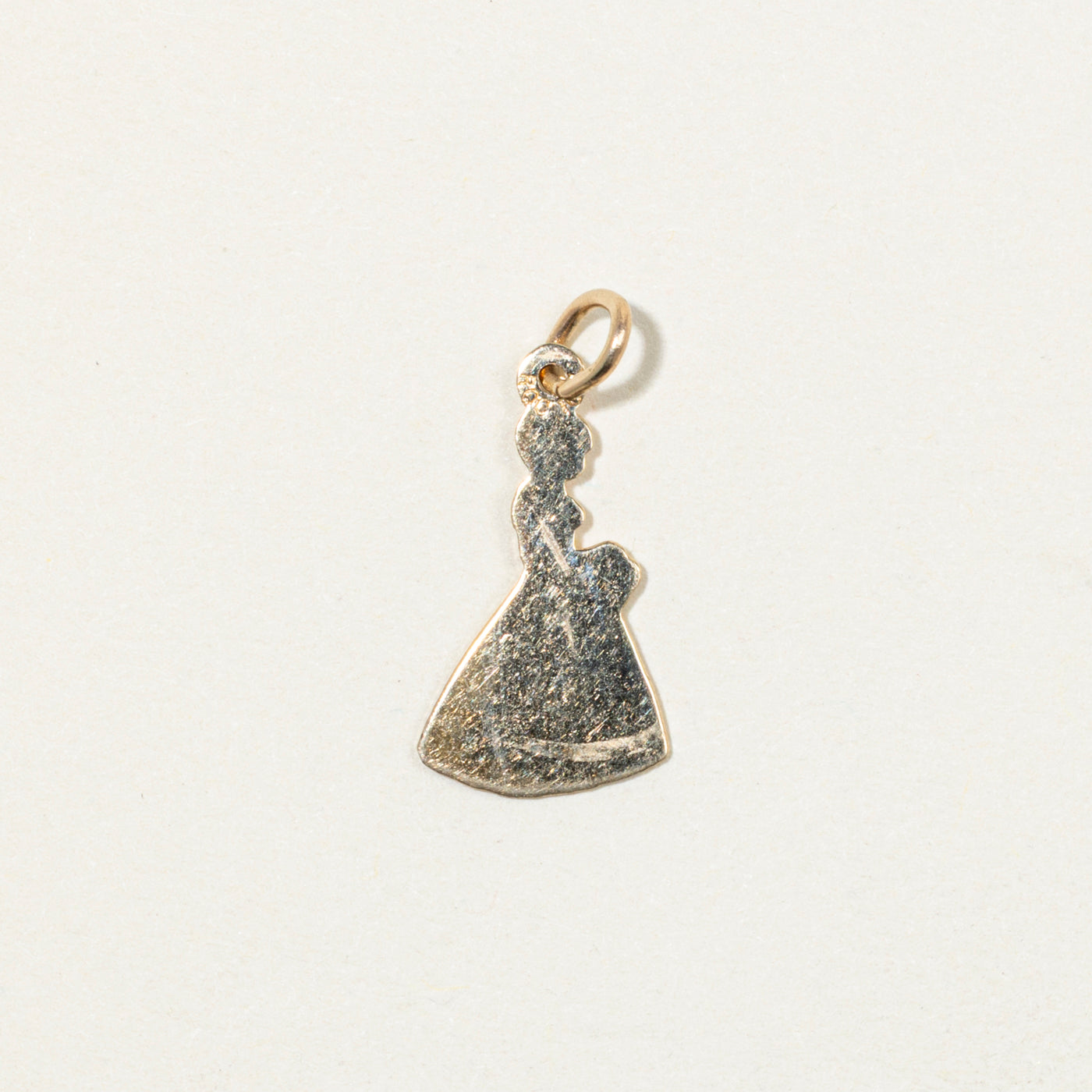 10k Yellow Gold Bridesmaid Charm