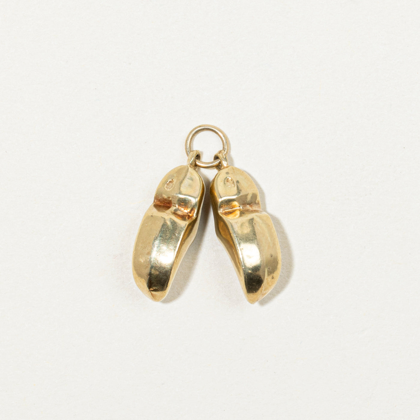 Dutch Hallmarked 14k Yellow Gold Clogs Charm