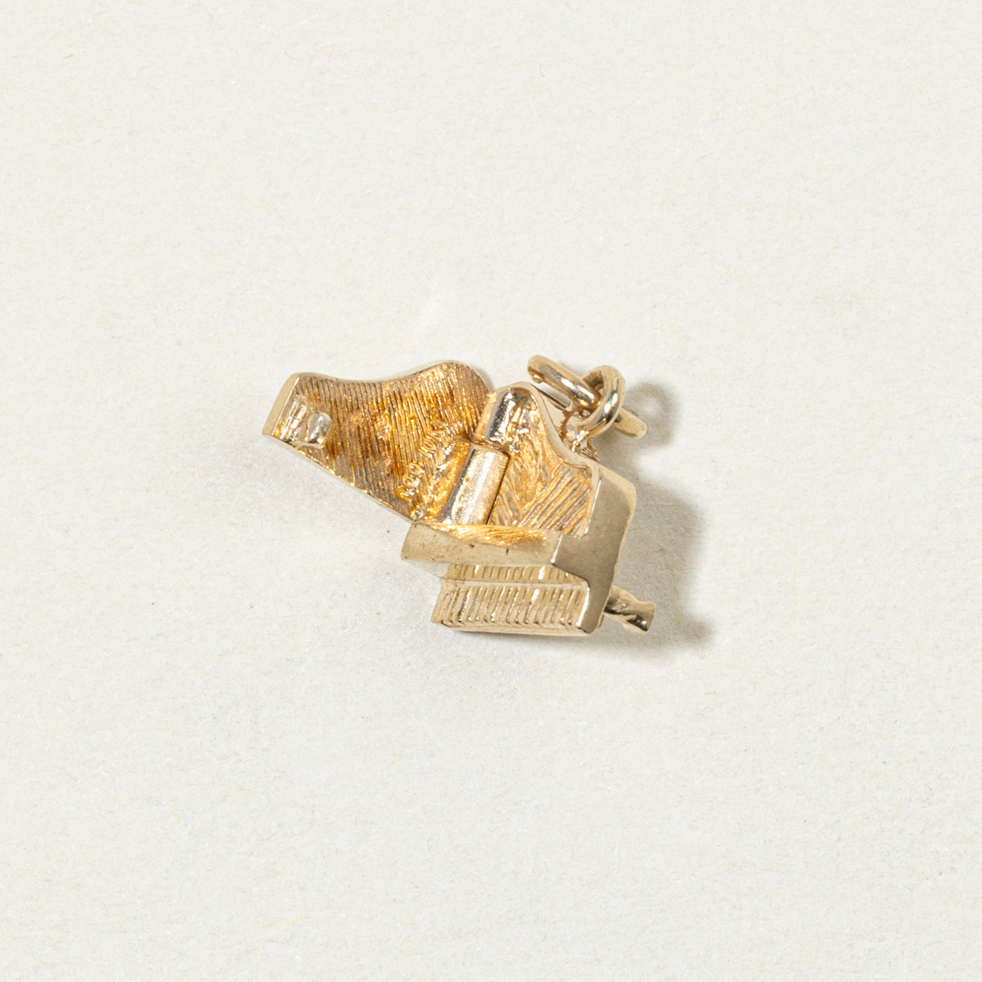 10k Yellow Gold Piano Charm