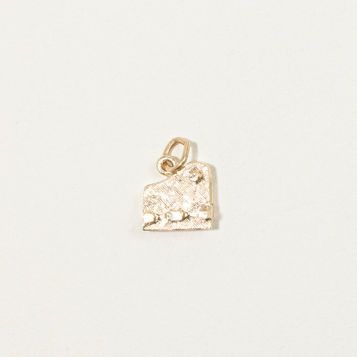 10k Yellow Gold Piano Charm