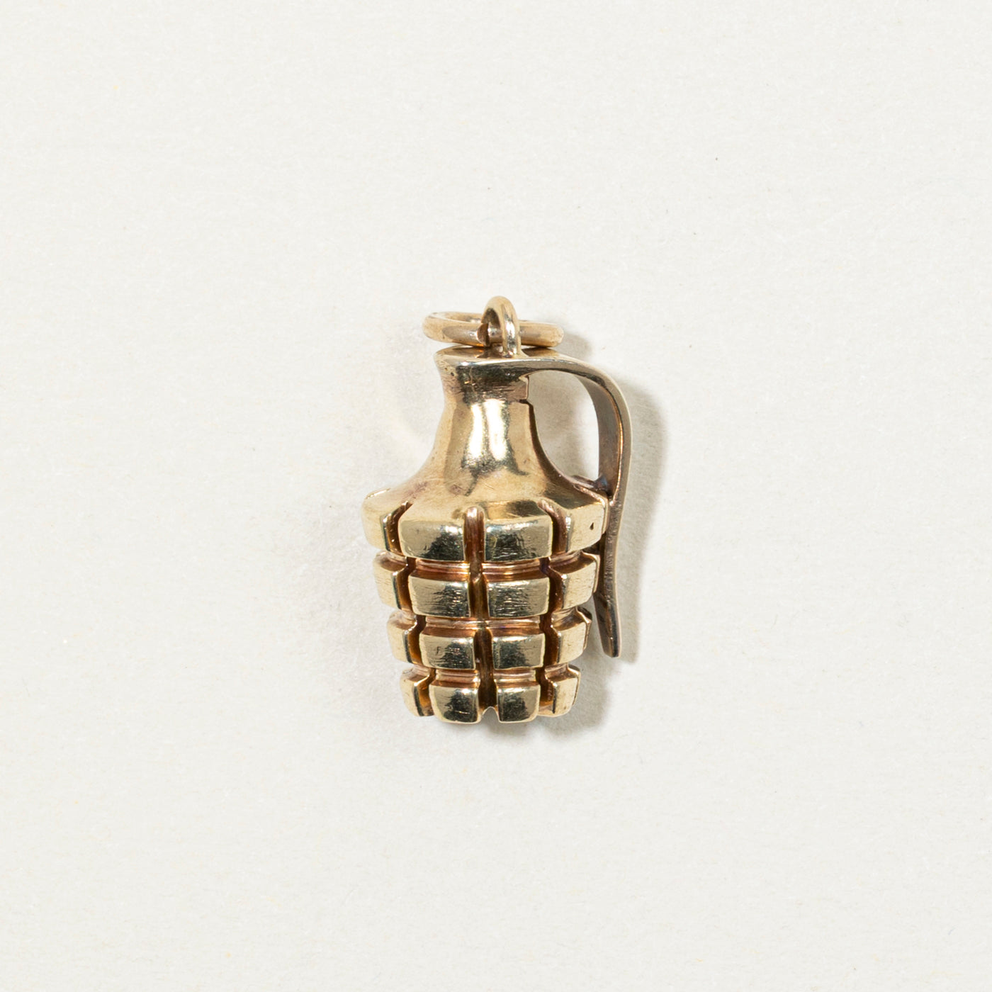 10k Yellow Gold Grenade Charm