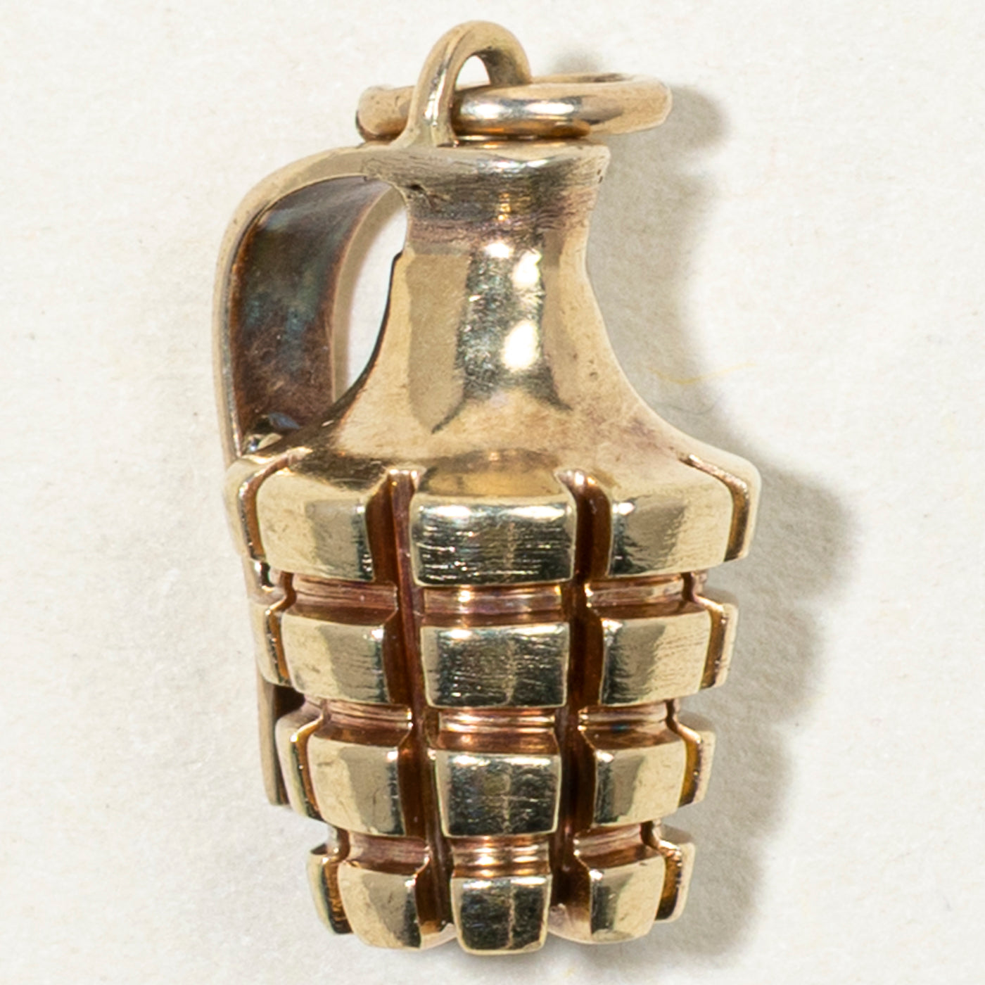 10k Yellow Gold Grenade Charm