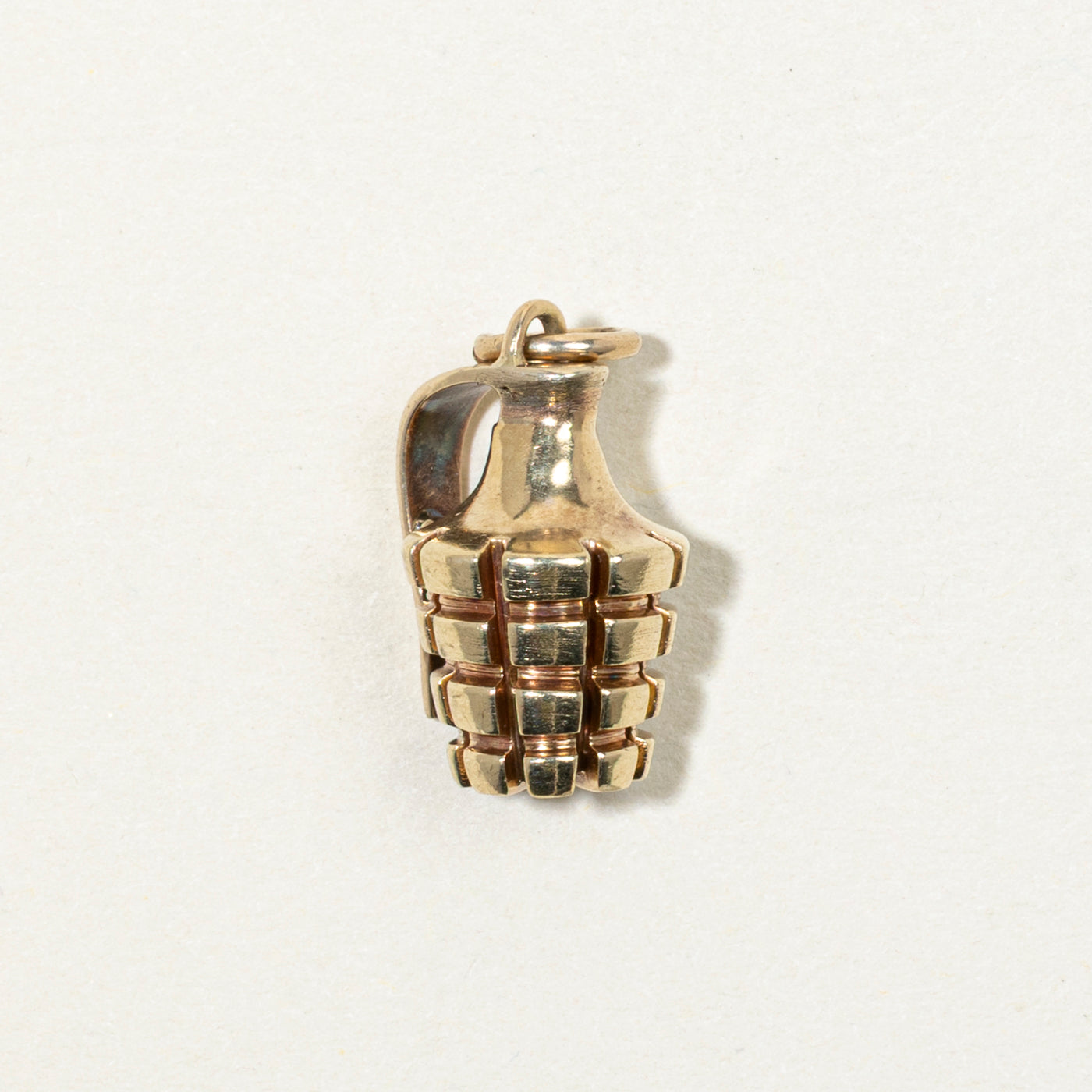 10k Yellow Gold Grenade Charm