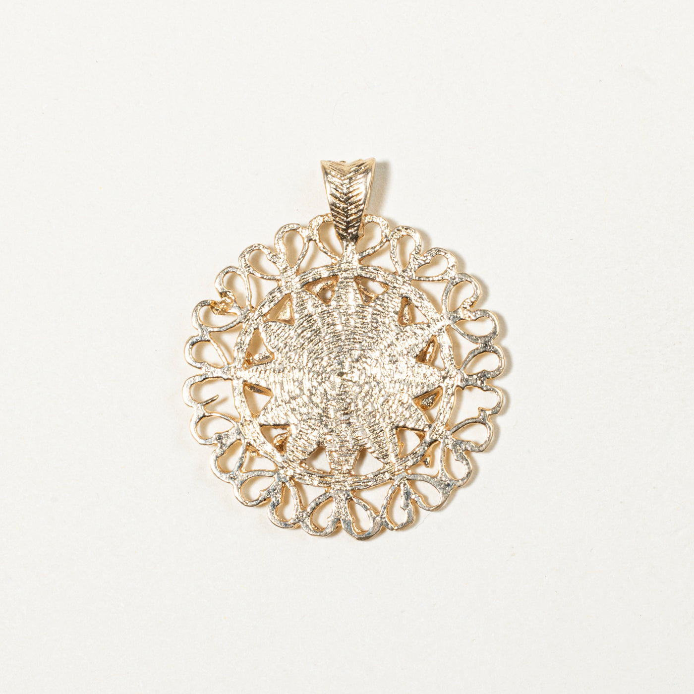 14k Yellow Gold Cancer Zodiac Pendant