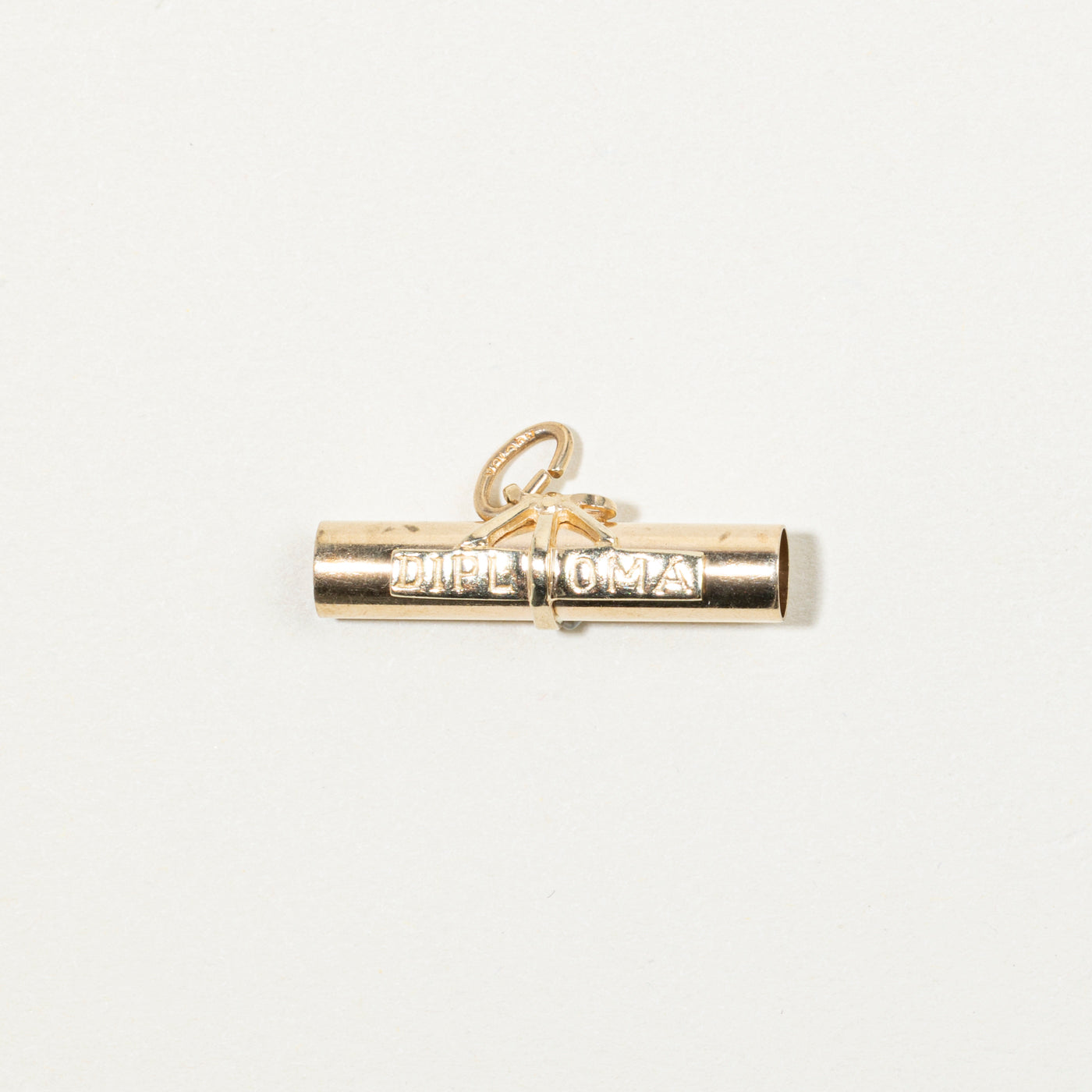10k Yellow Gold Diploma Charm