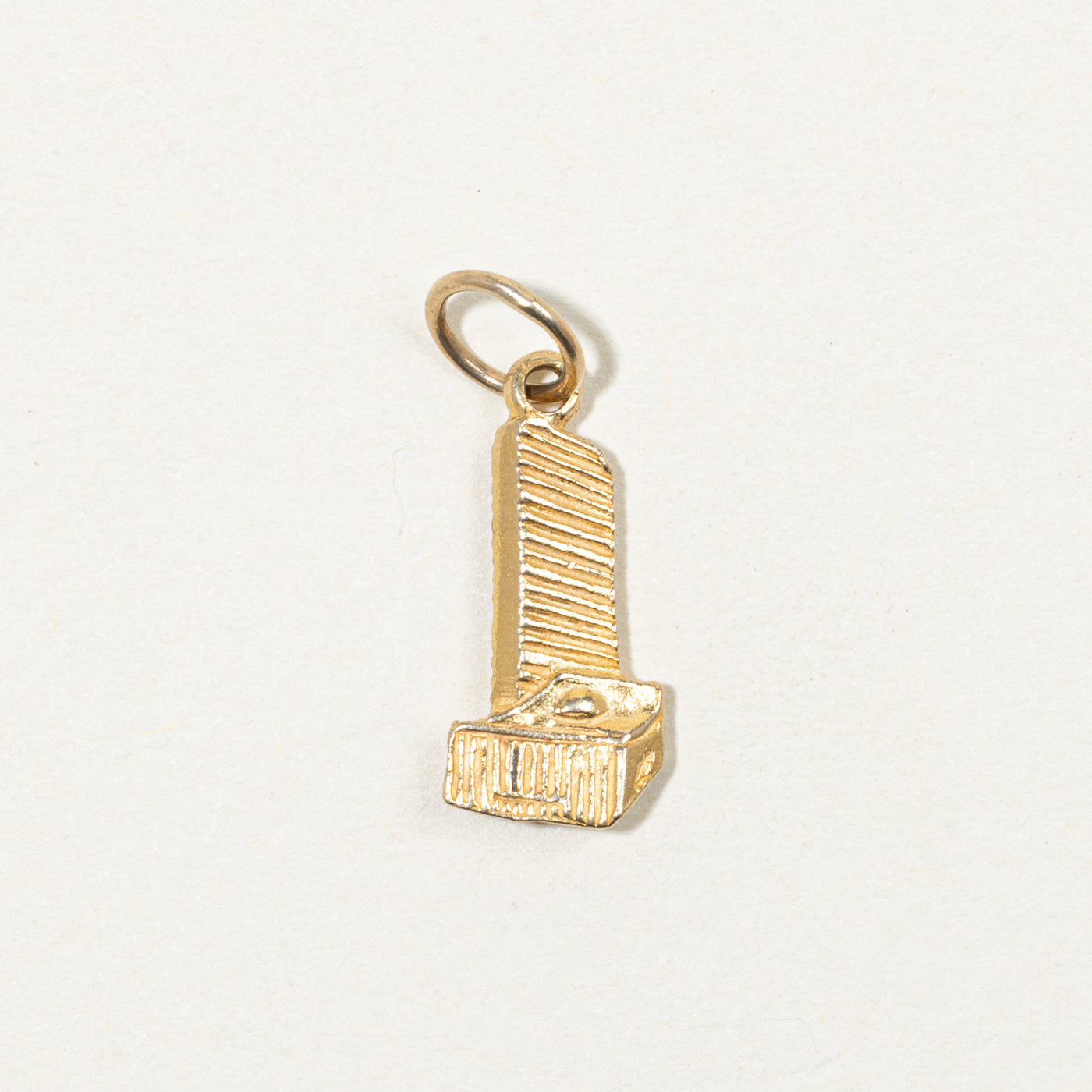 14k Yellow Gold United Nations Headquarters Charm