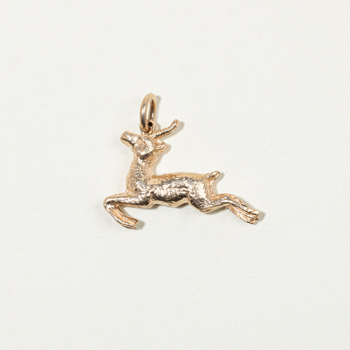 9k Yellow Gold Antalope Charm