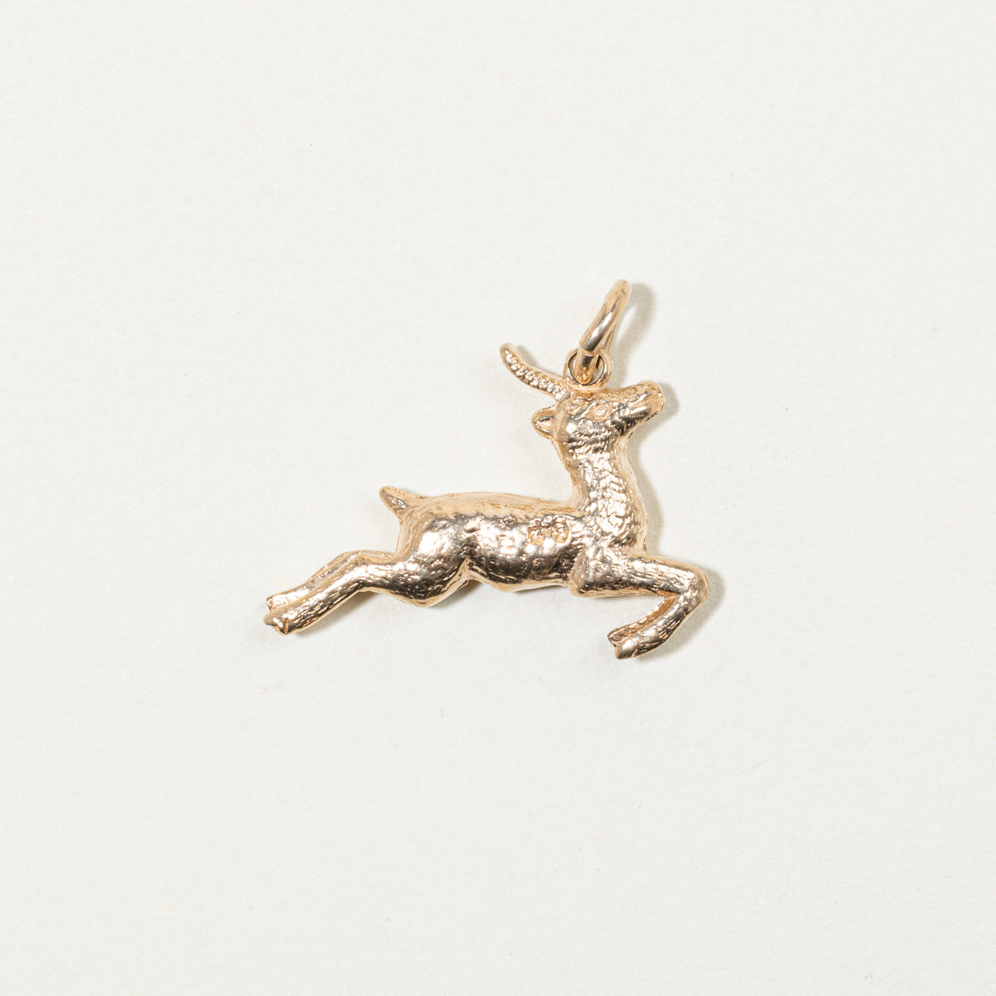 9k Yellow Gold Antalope Charm