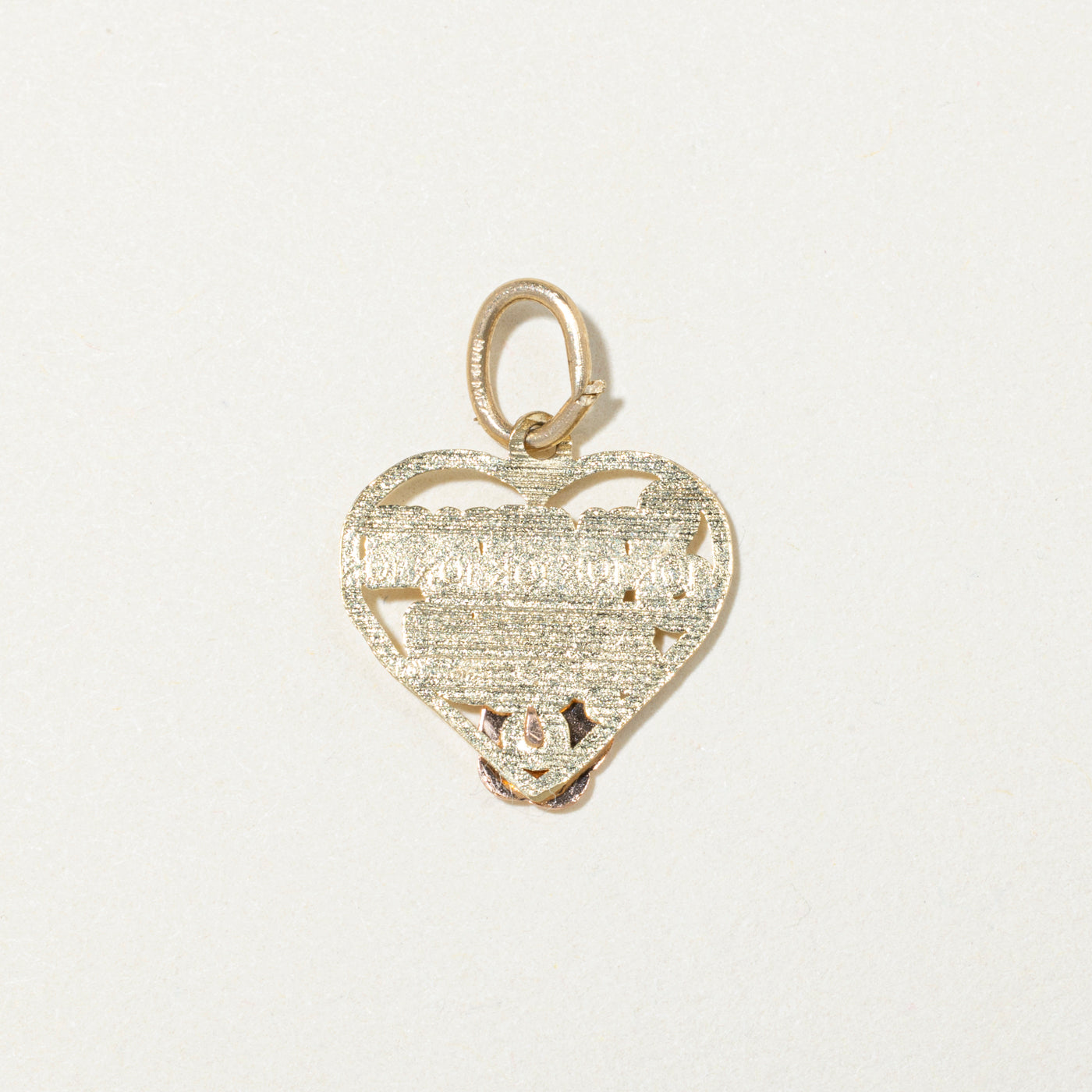 10k Two Tone Gold "Someone Very Special" Charm