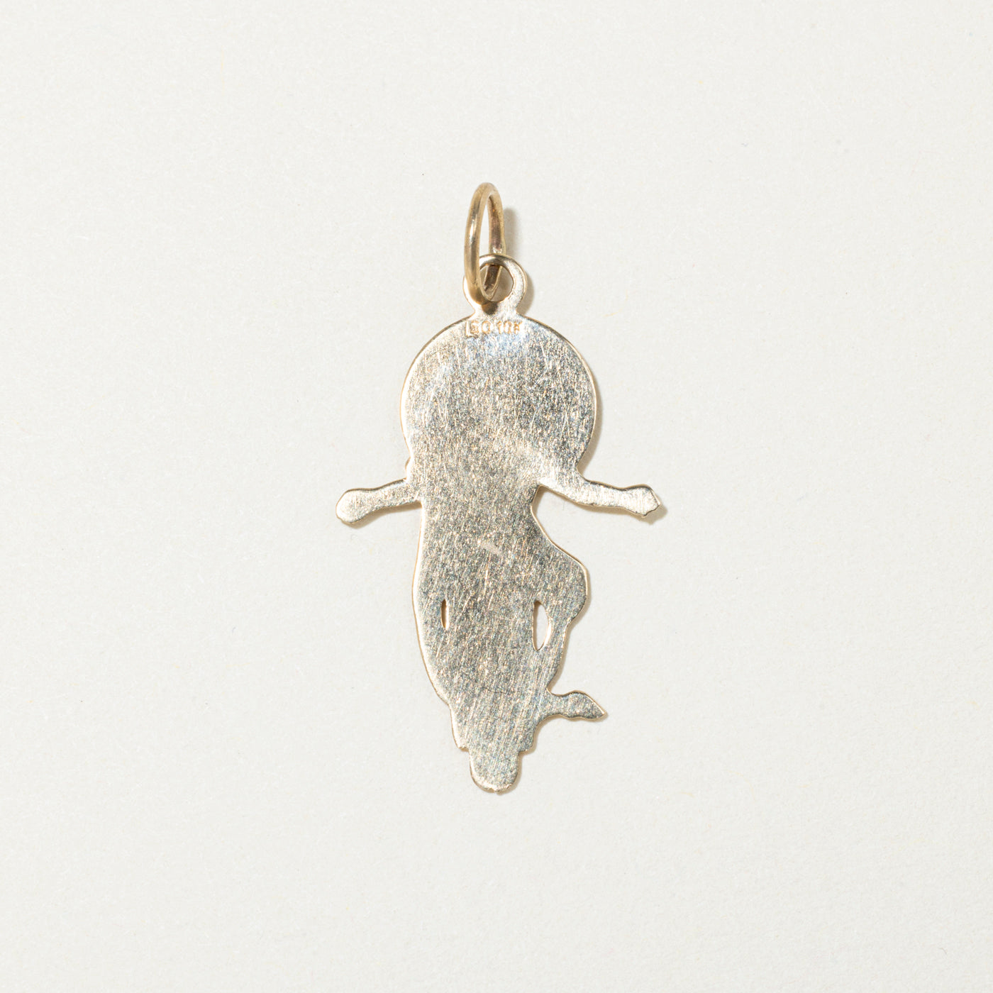 10k Yellow Gold Jesus Charm