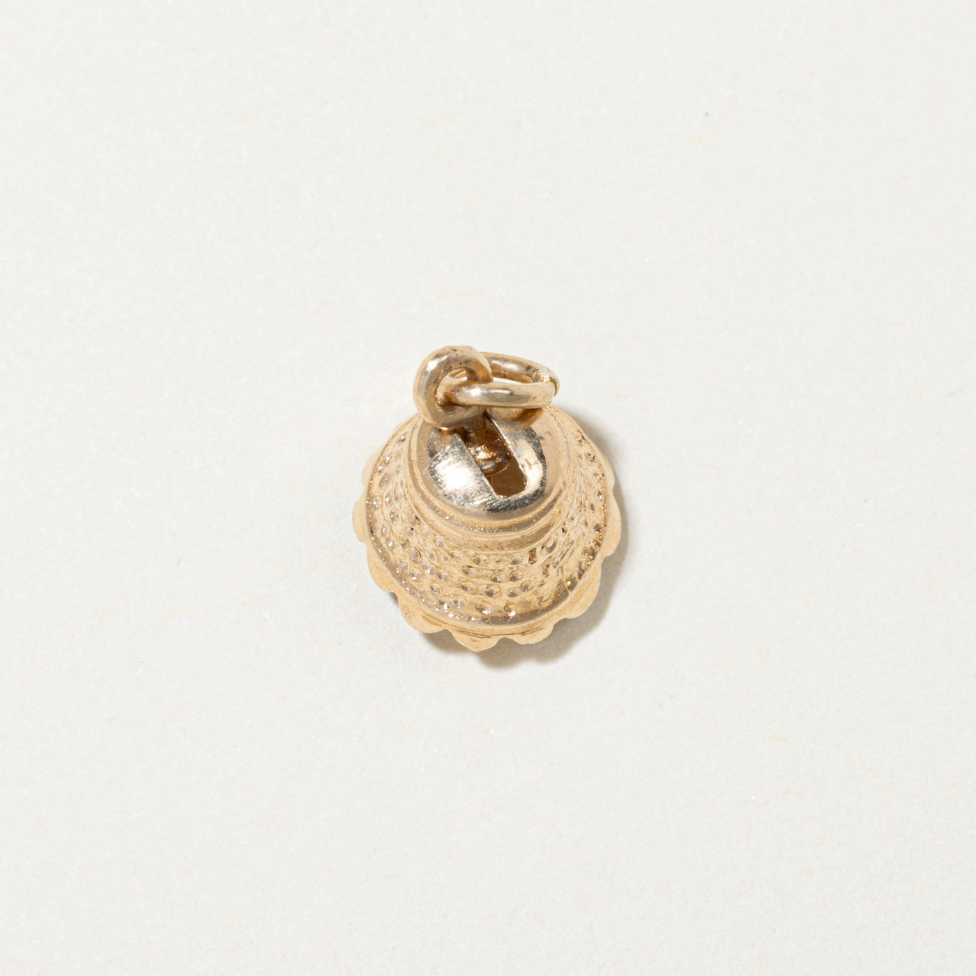 10k Yellow Gold Bell Charm