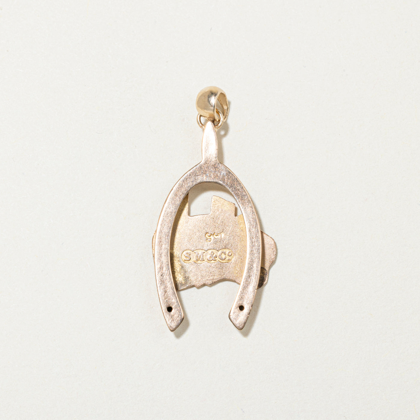 9k Yellow Gold Map of Australia Pendant