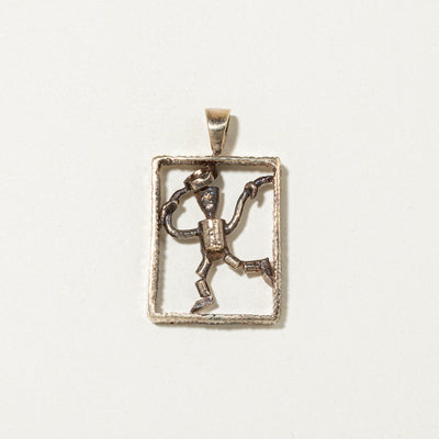 10k Yellow Gold Tin Man Pendant