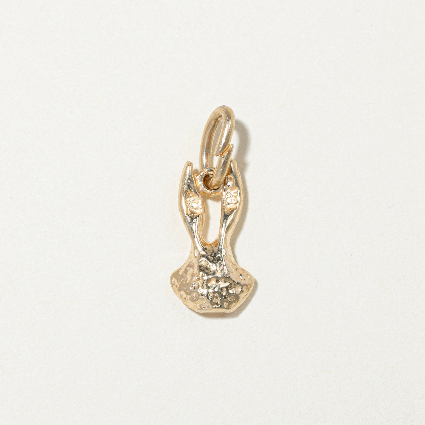 10k Yellow Gold Bugs Bunny Charm