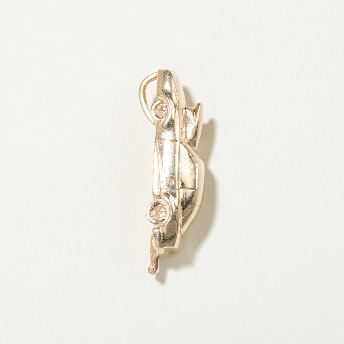 10k Yellow Gold Car Pendant
