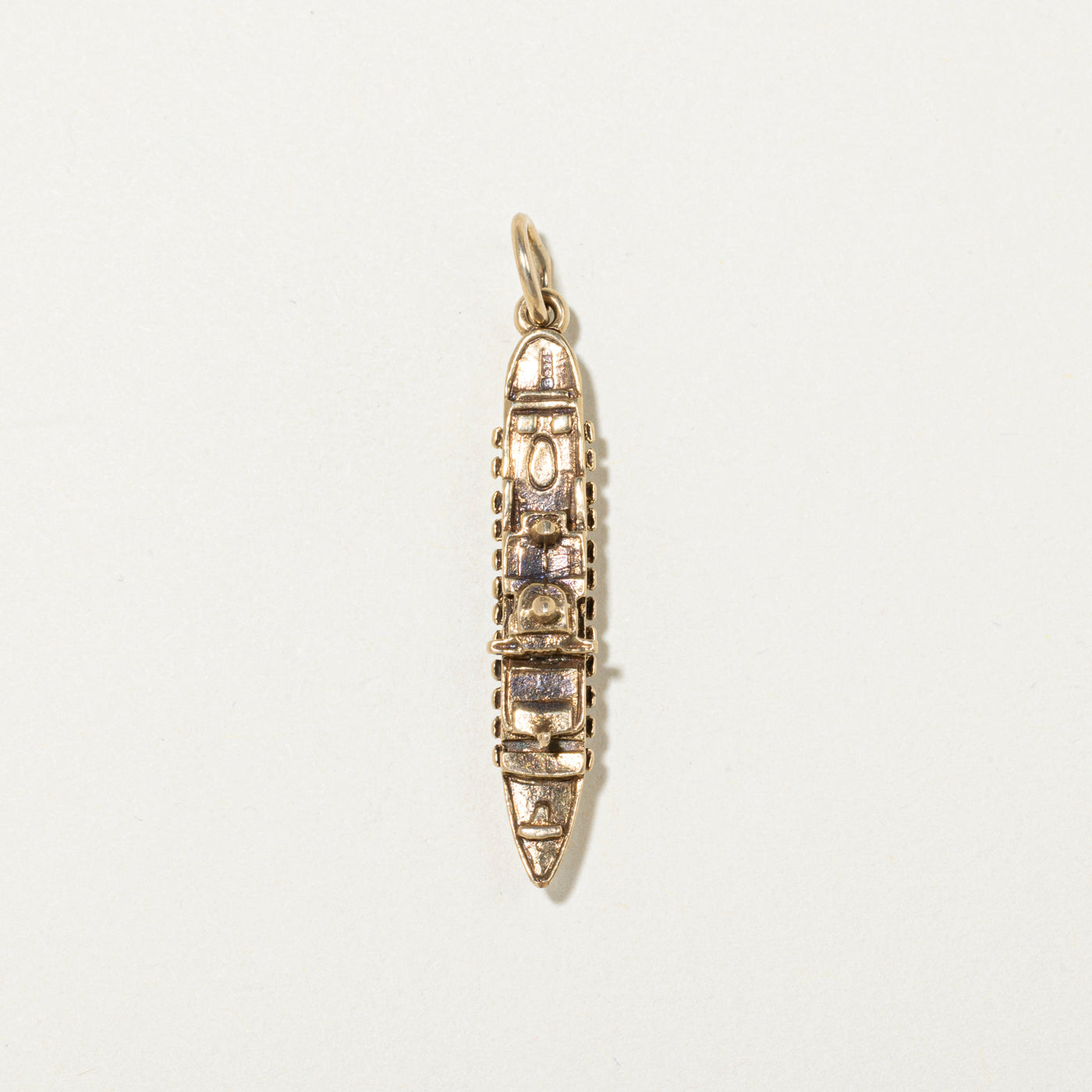 1969 Birmingham 9k Yellow Gold SS Oriana Ocean Liner Charm