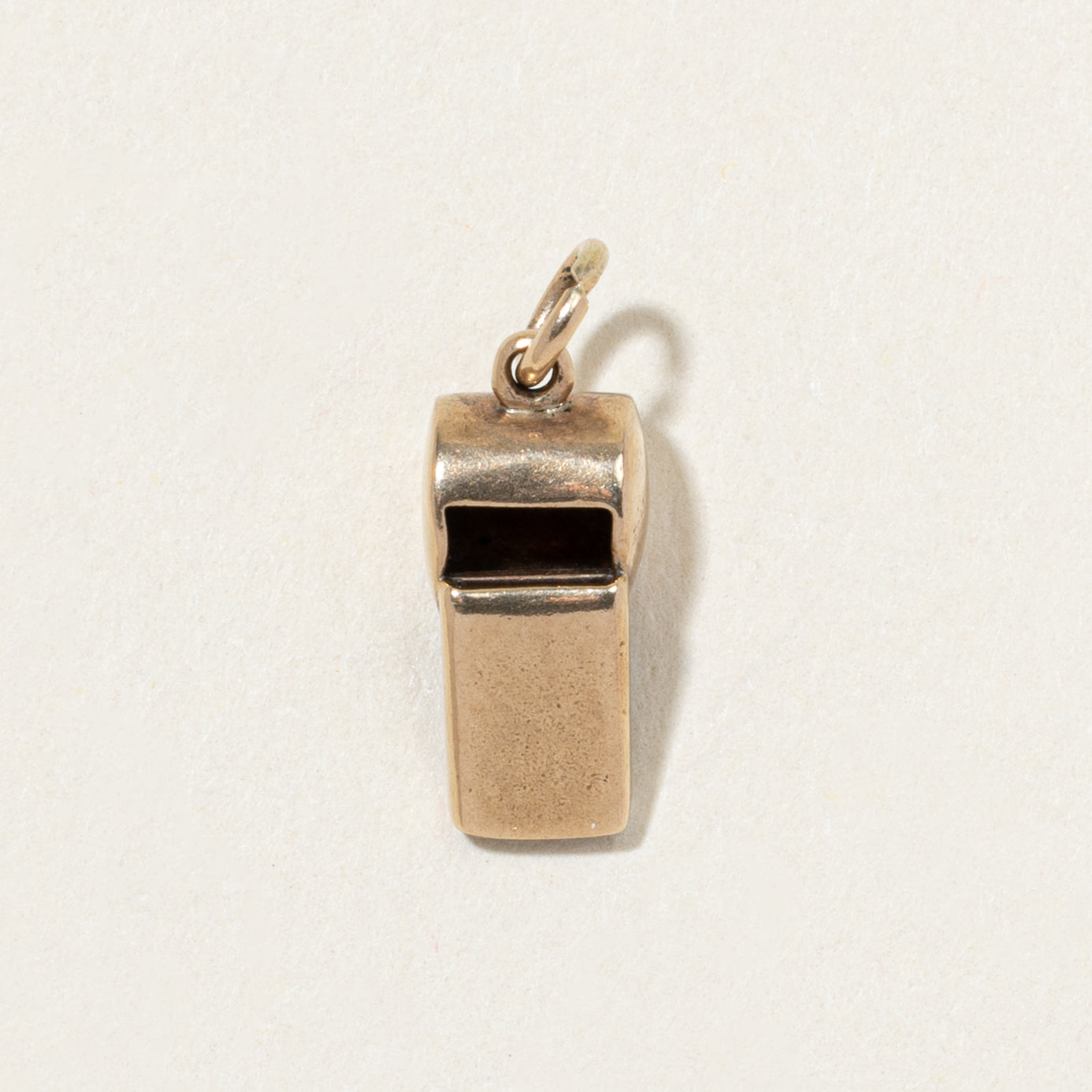 1952 Birmingham 9k Yellow Gold Whistle Charm