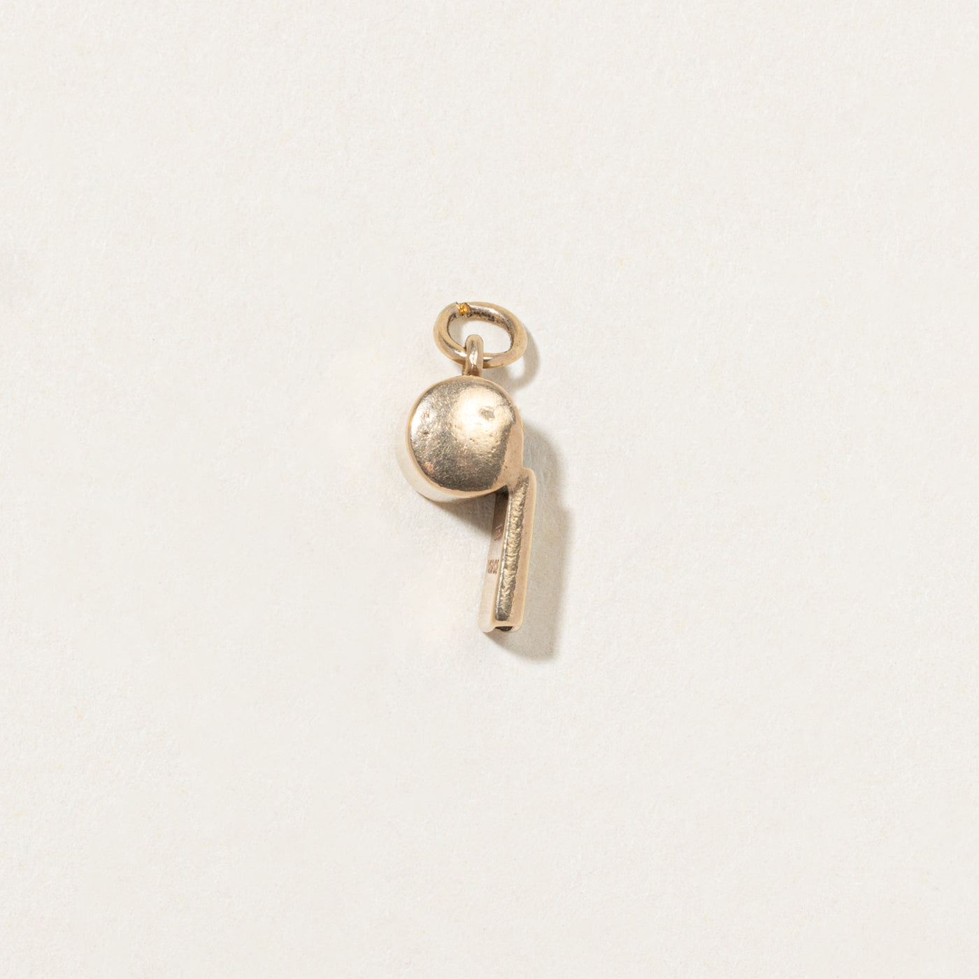1952 Birmingham 9k Yellow Gold Whistle Charm