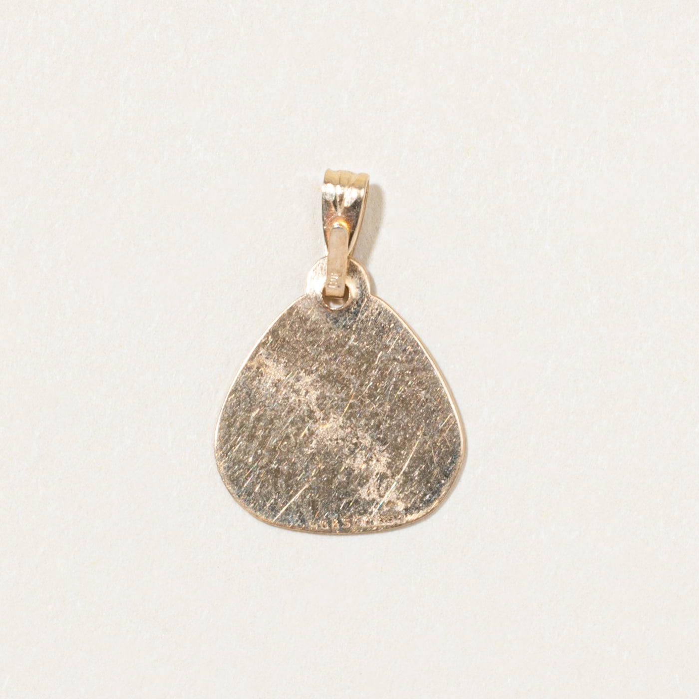 Pendentif Lion en or jaune 9 carats de Sheffield (1981)