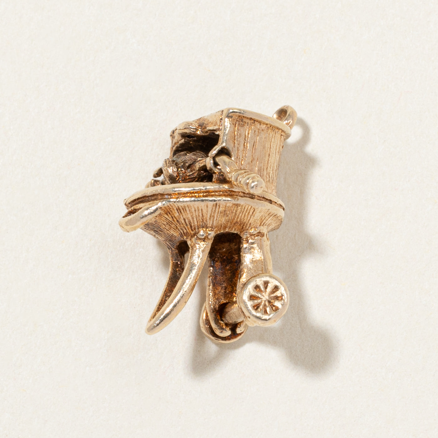 10k Yellow Gold Barbecue Charm