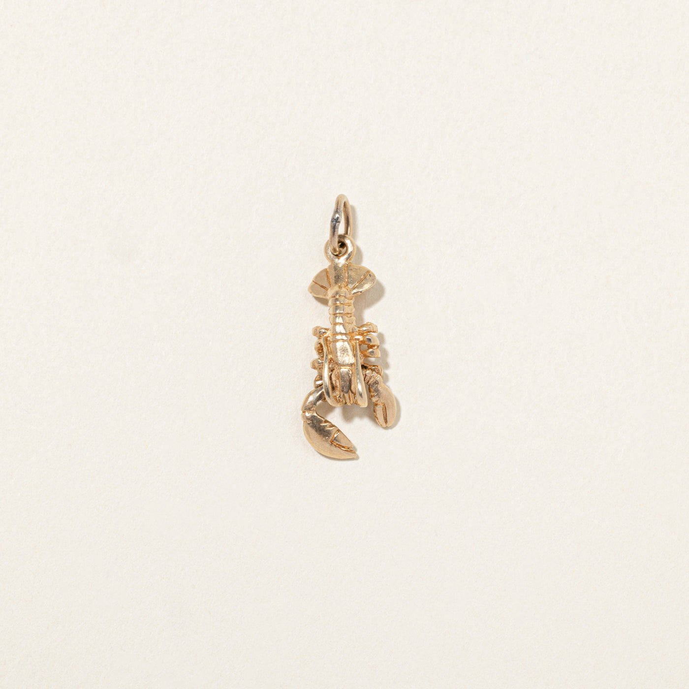 10k Yellow Gold Lobster Charm