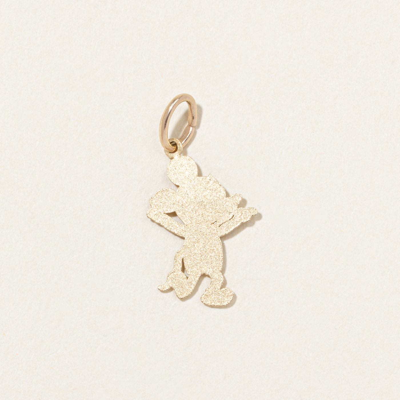 10k Yellow Gold Mouse Charm