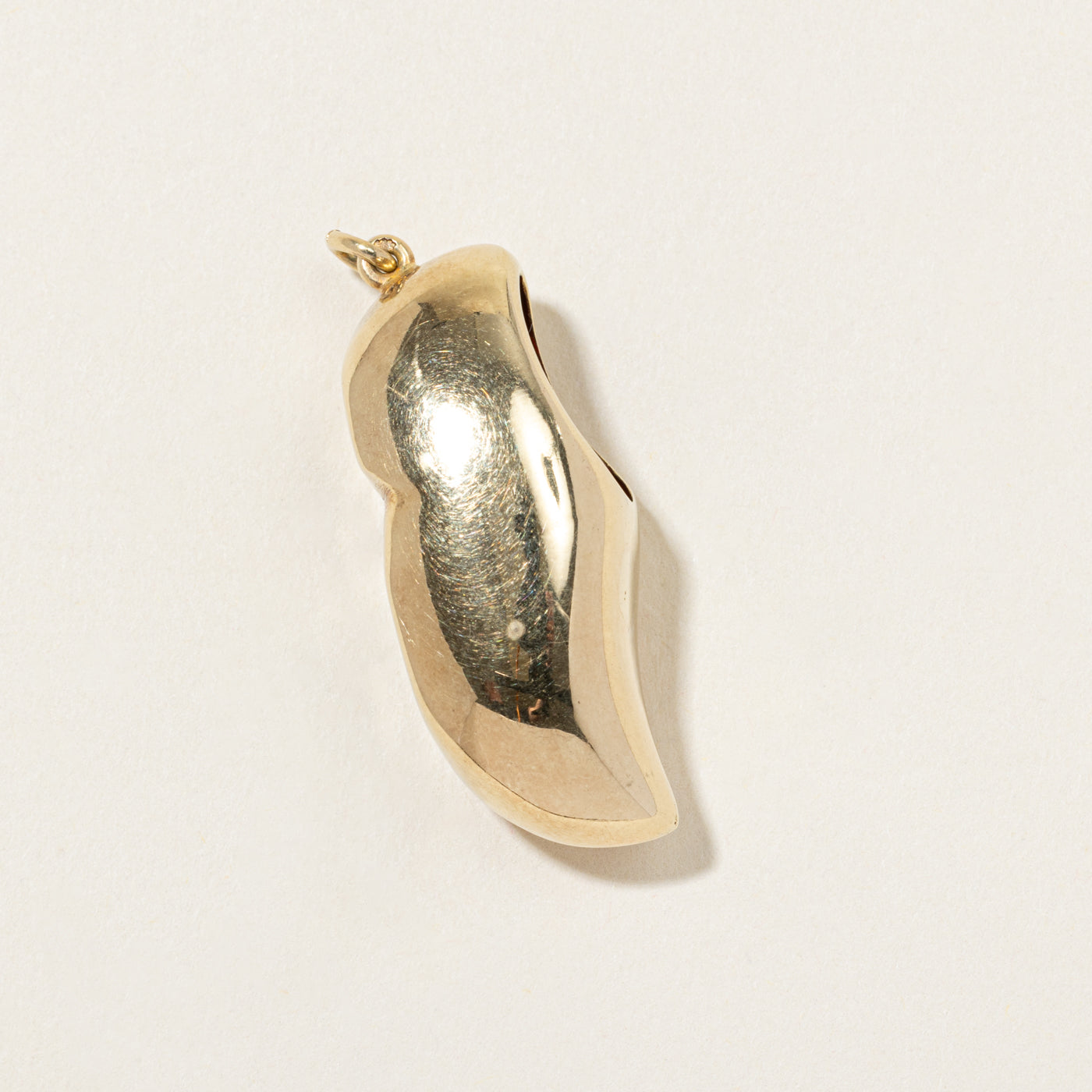 12k Yellow Gold Dutch Clog Pendant