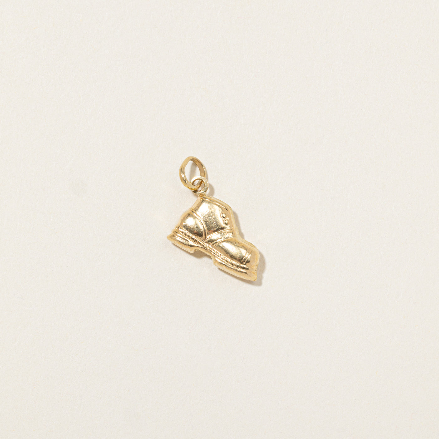 18k Yellow Gold Boot Charm