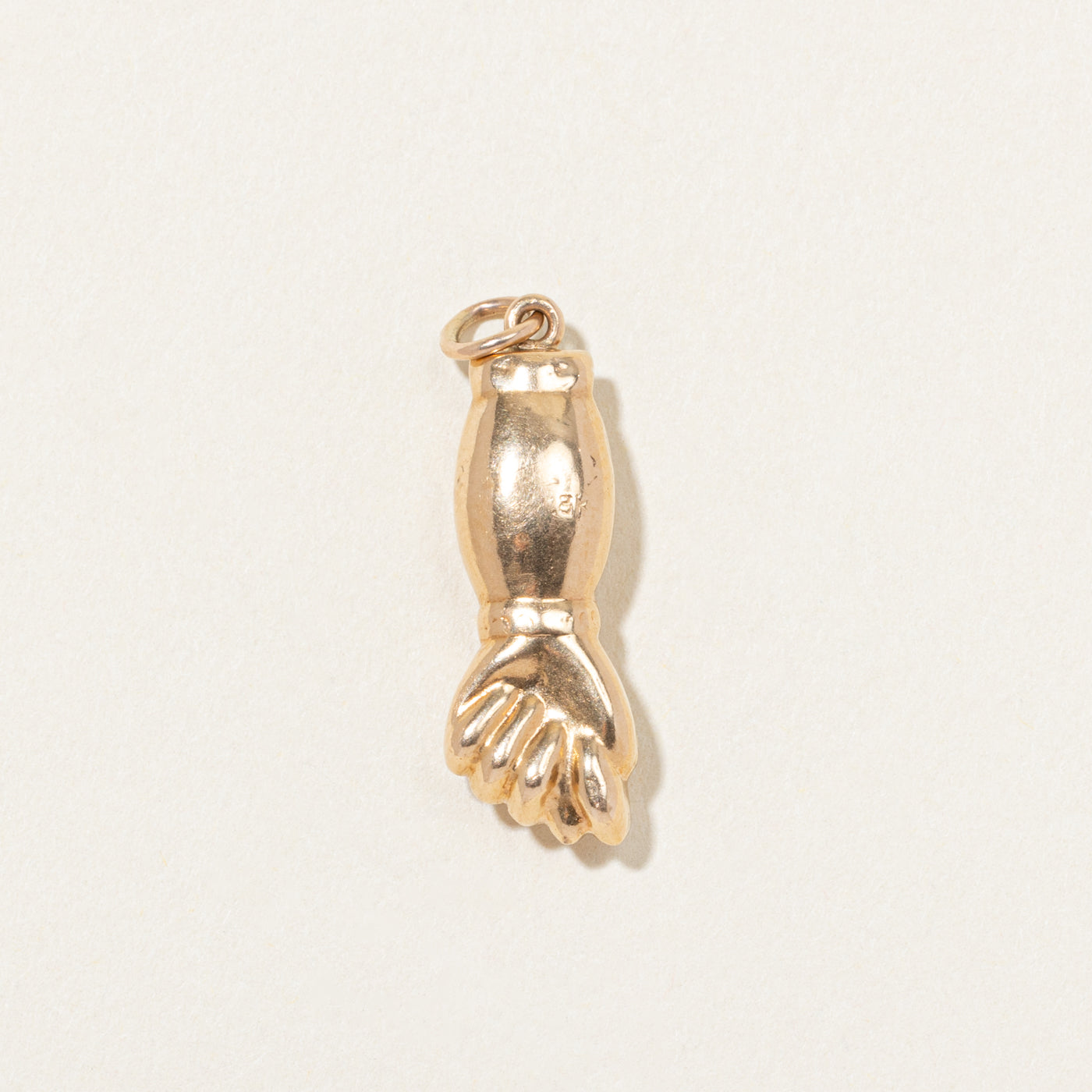 18k Yellow Gold Figa Hand Charm