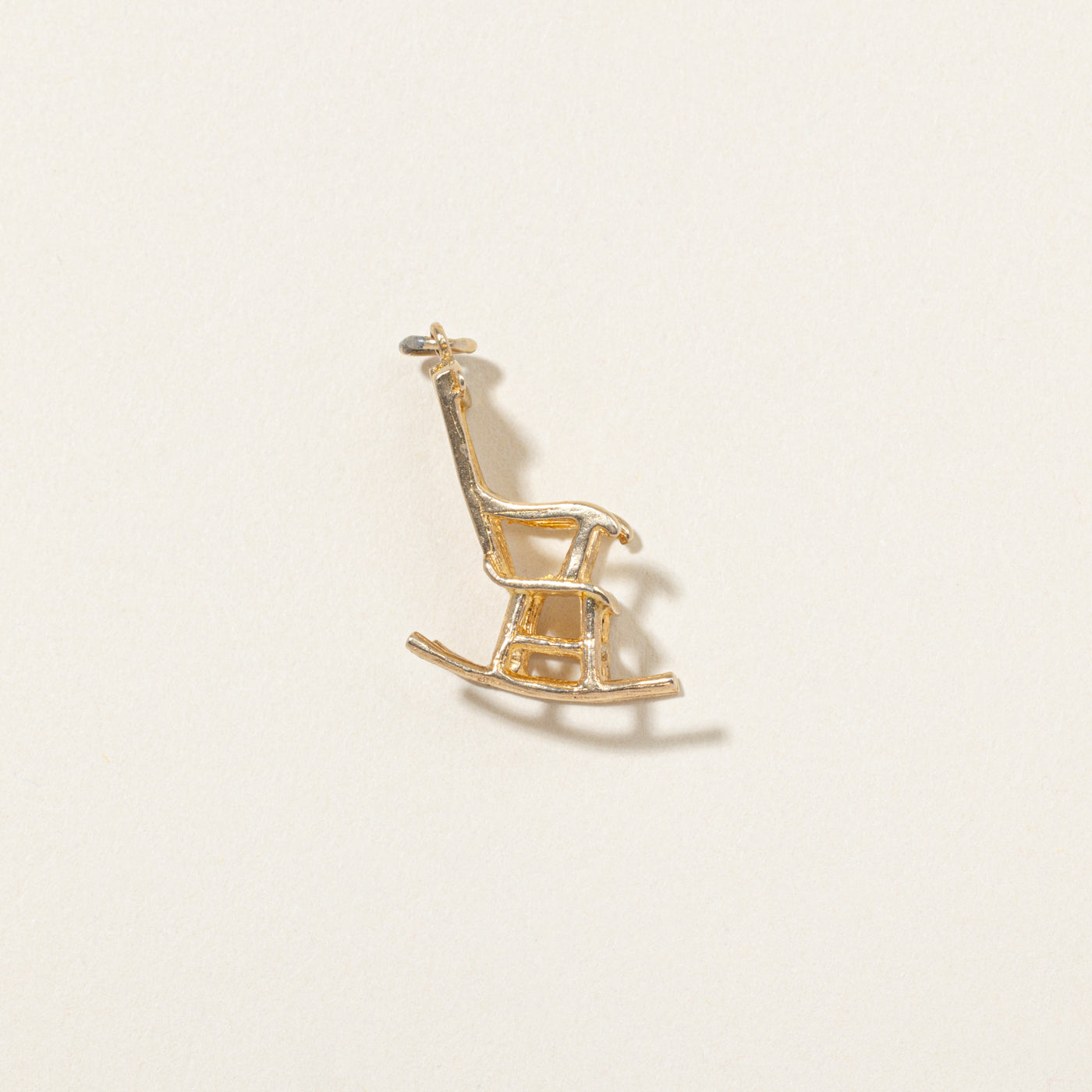 9k Yellow Gold Rocking Chair Charm