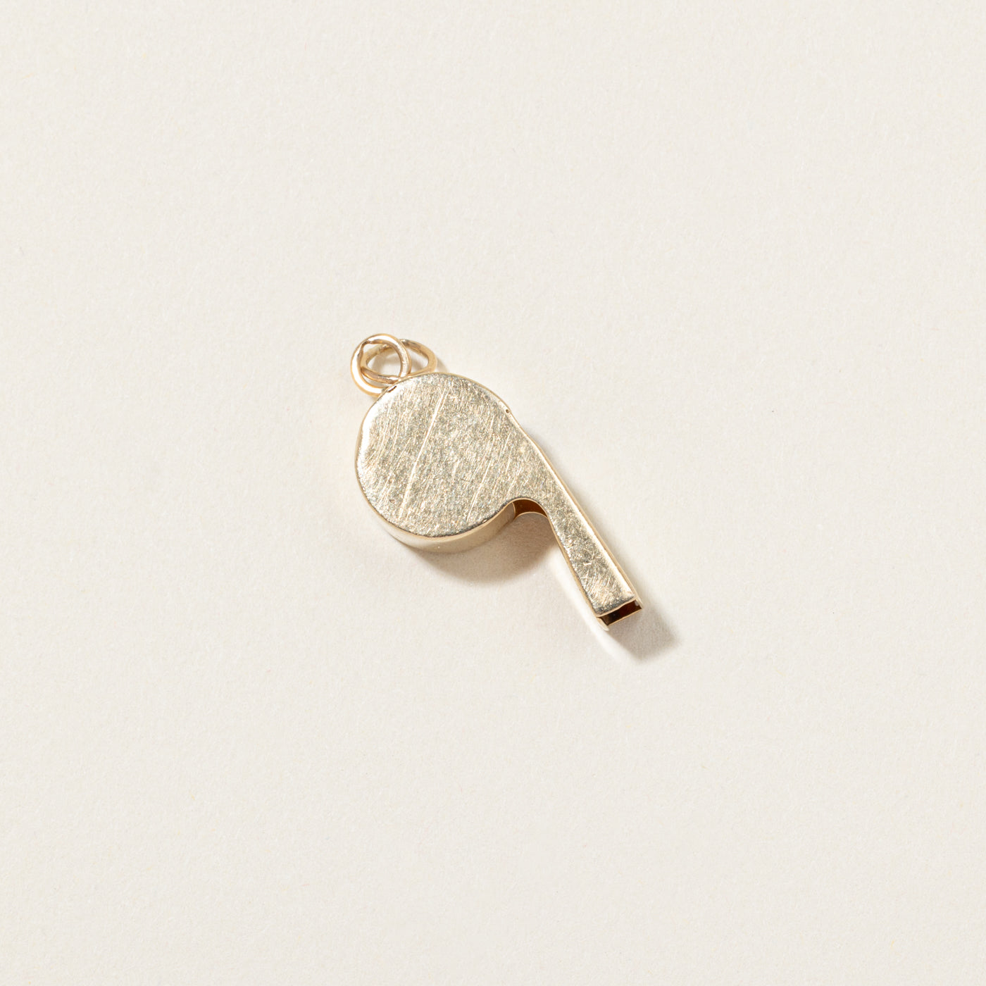 9k Yellow Gold Whistle Charm
