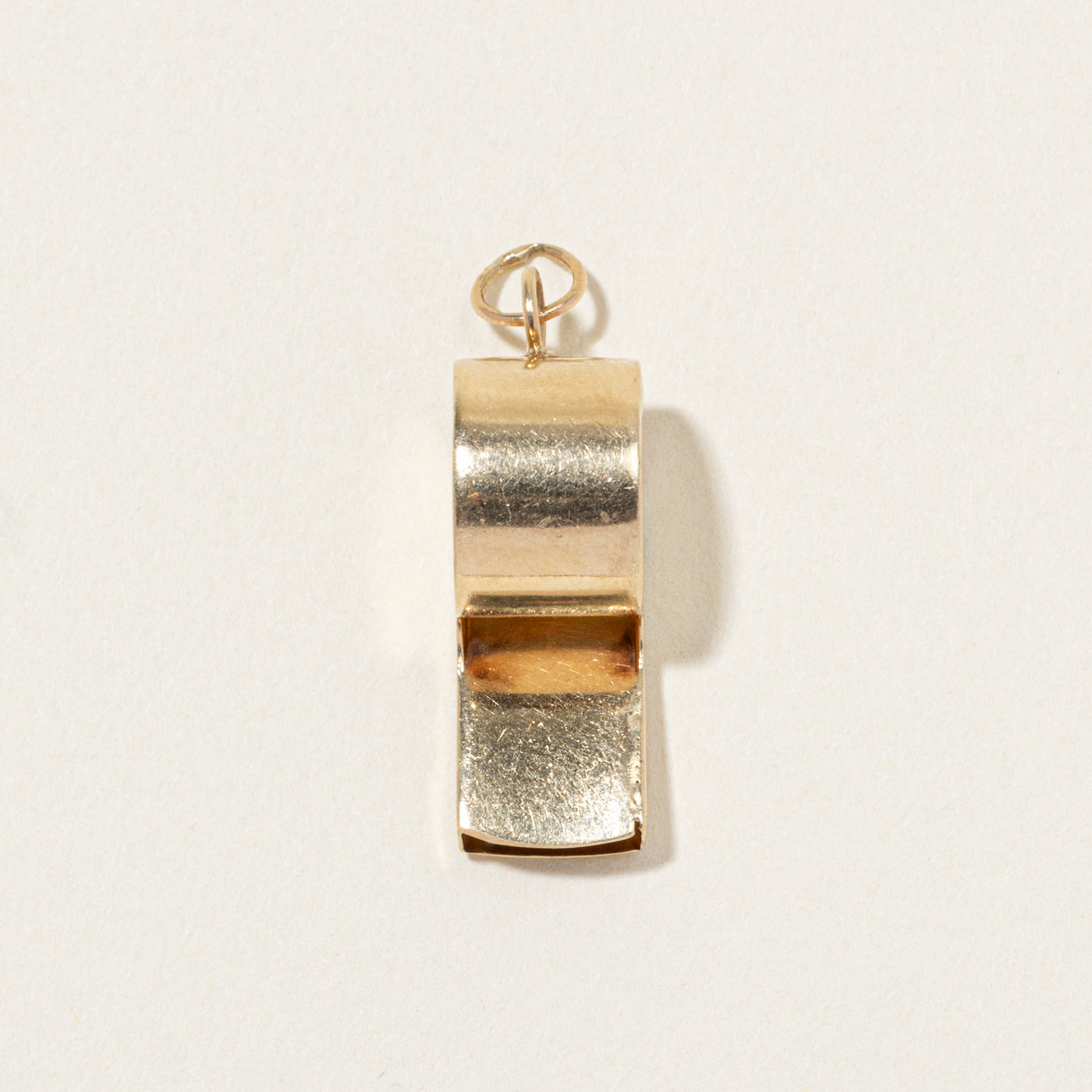 9k Yellow Gold Whistle Charm