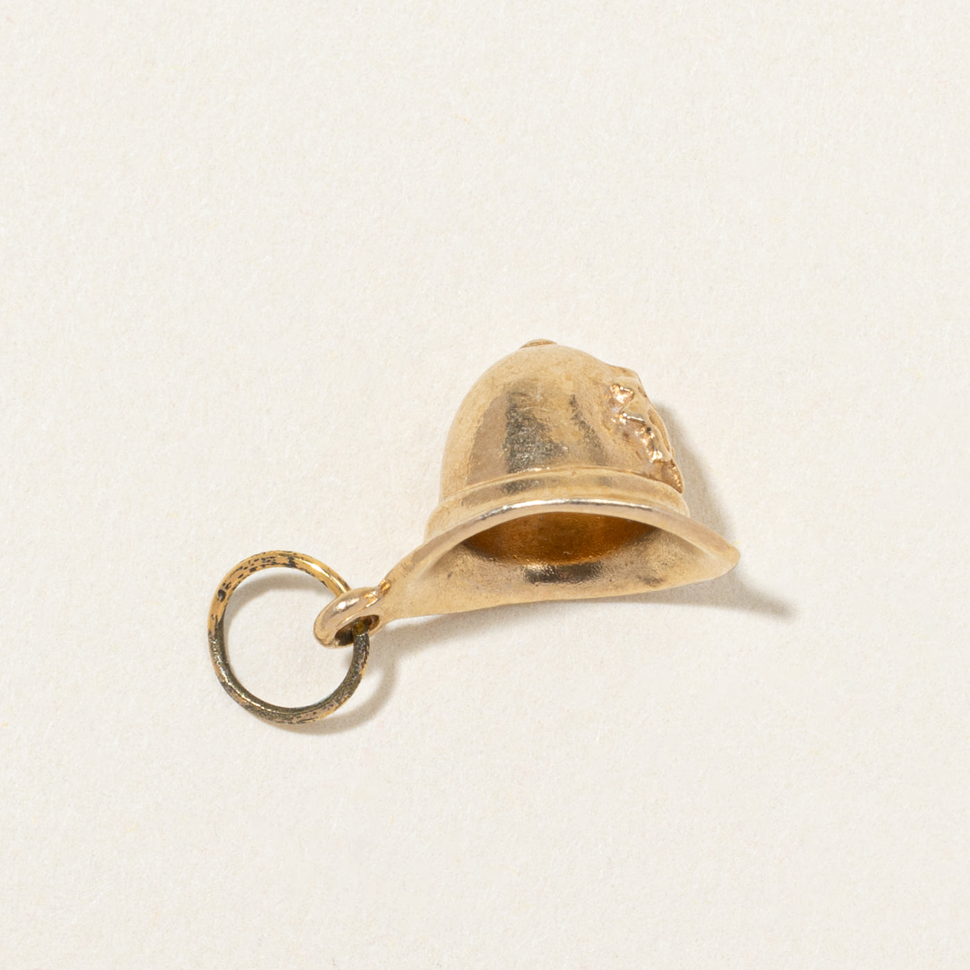 10k Yellow Gold Custodian Helmet Charm