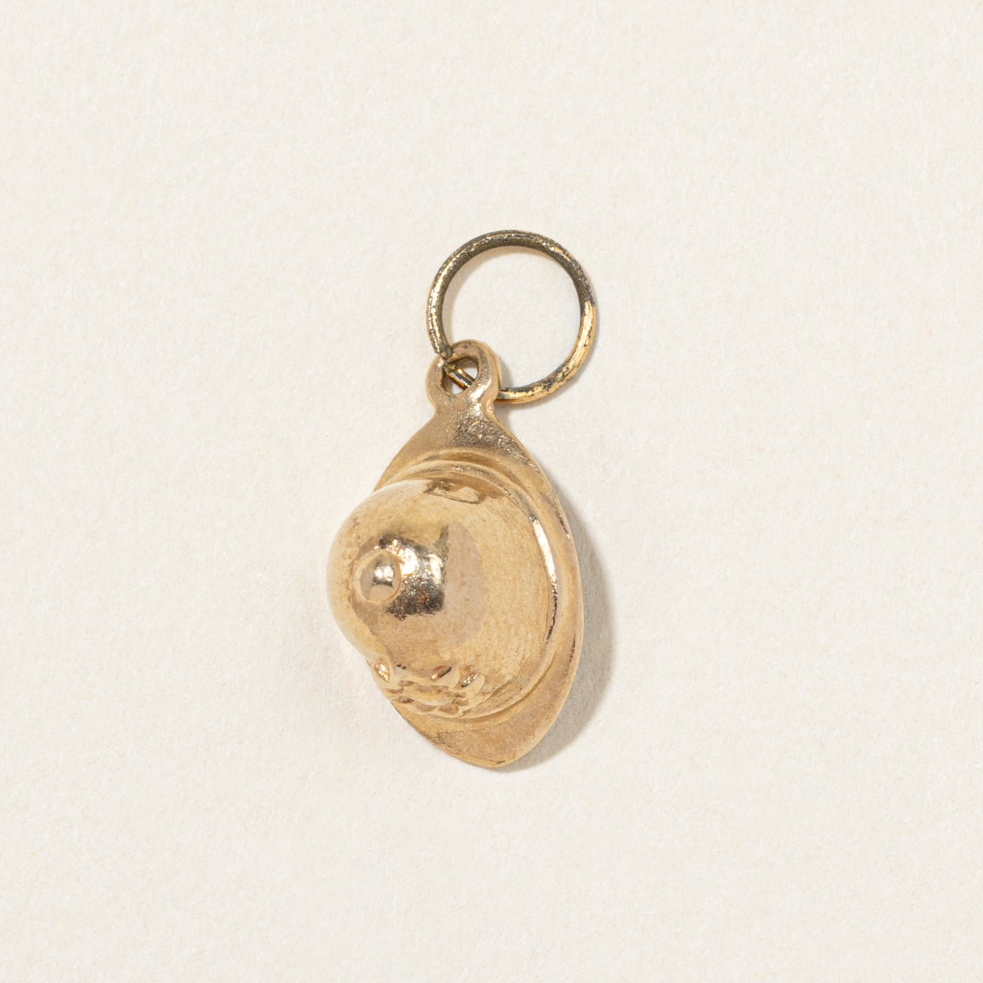 10k Yellow Gold Custodian Helmet Charm