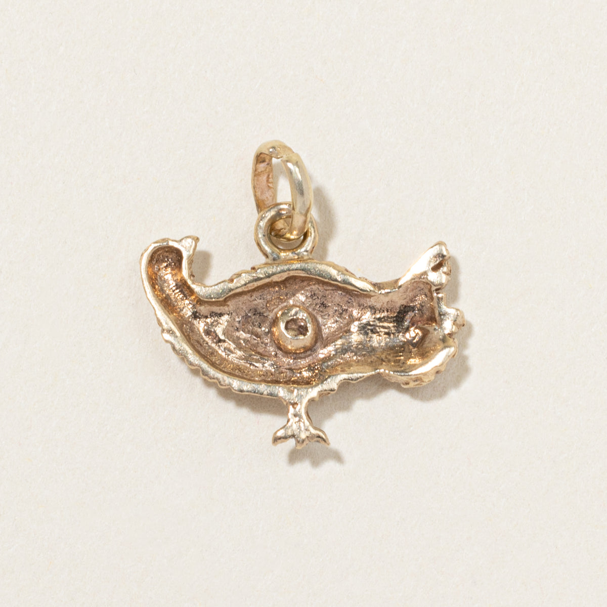 10k Yellow Gold Partridge Charm