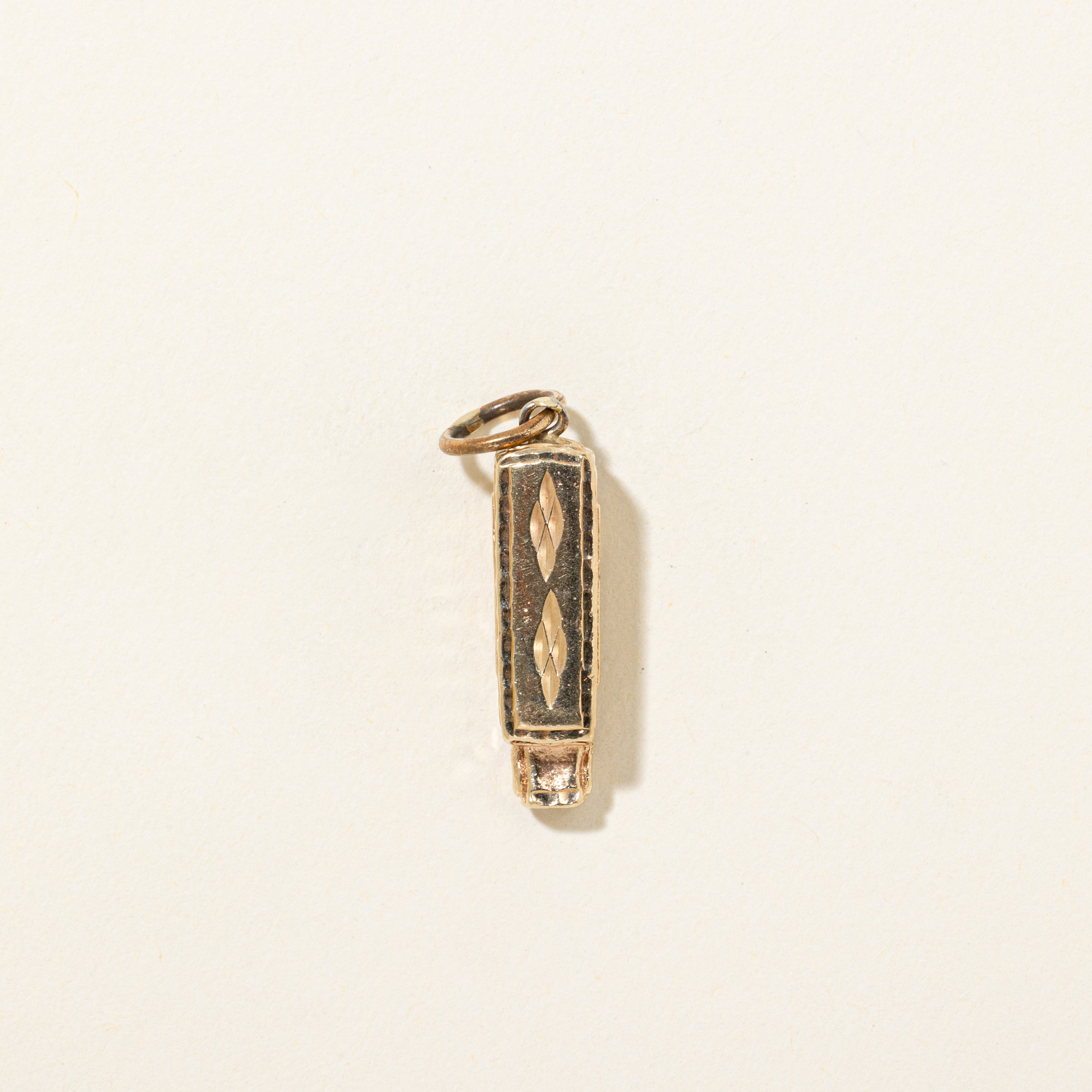 10k Yellow Gold School Bus Charm