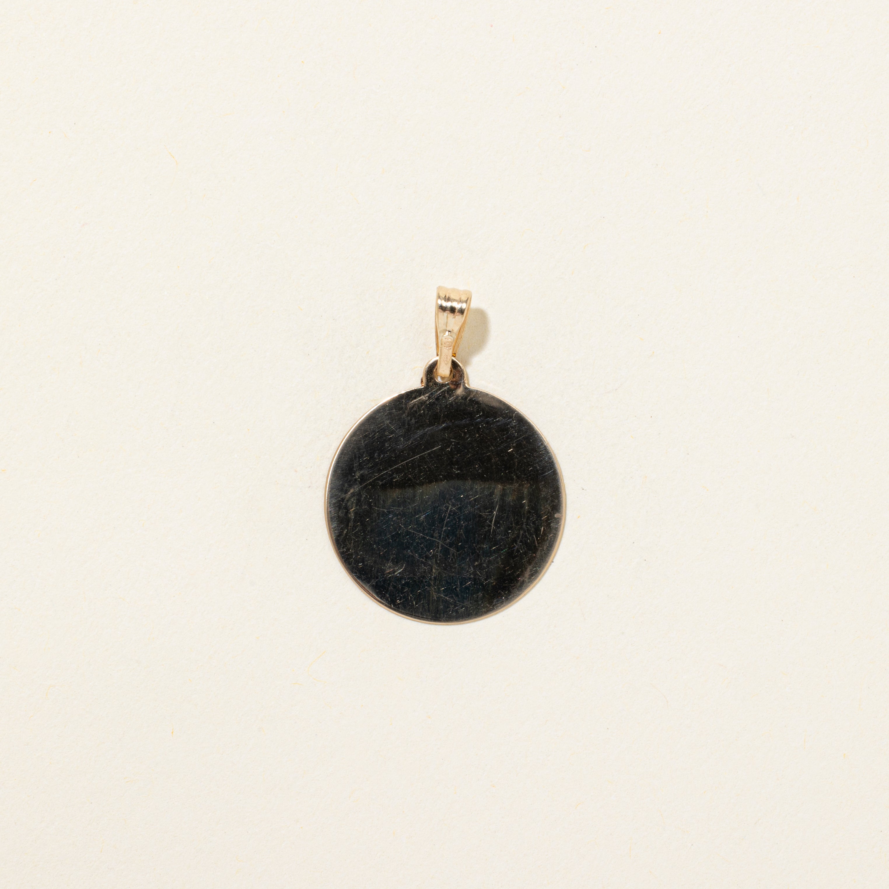 10k Yellow Gold Leo Zodiac Pendant
