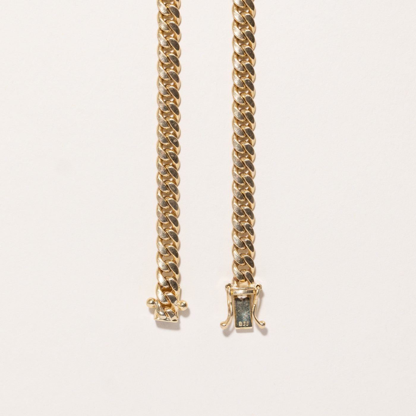 10k Yellow Gold Curb Link Chain | 24.75"