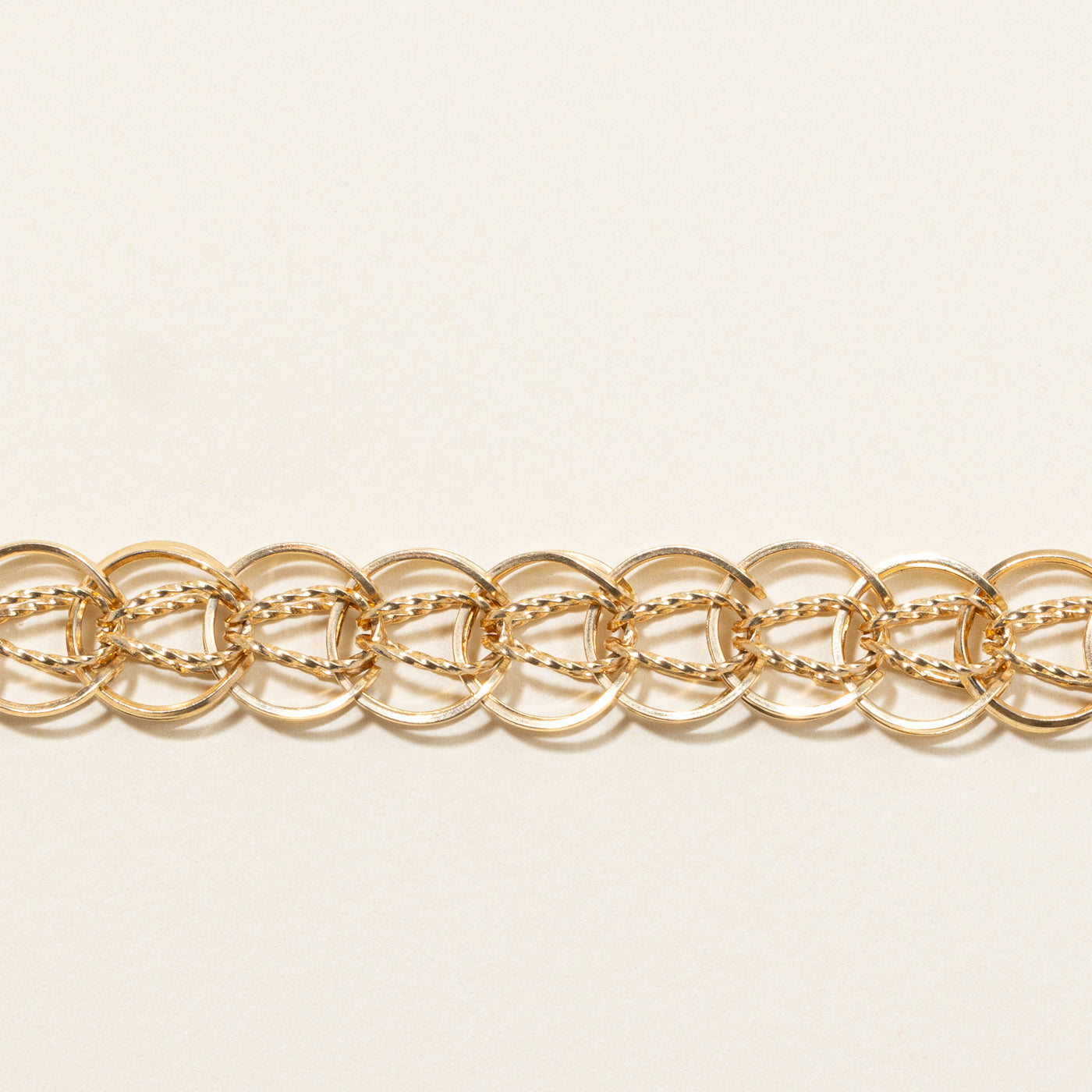 14k Rose Gold Chain Bracelet | 8.5"