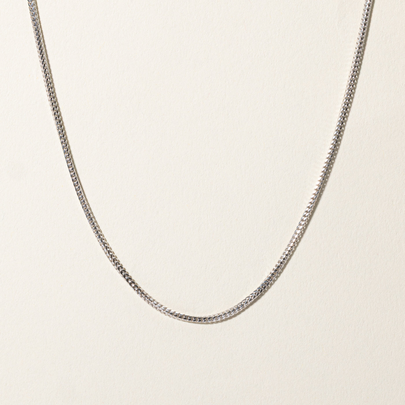 10k White Gold Snake Chain | 22.5"