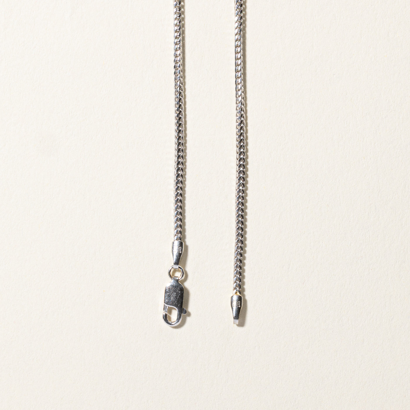 10k White Gold Snake Chain | 22.5"