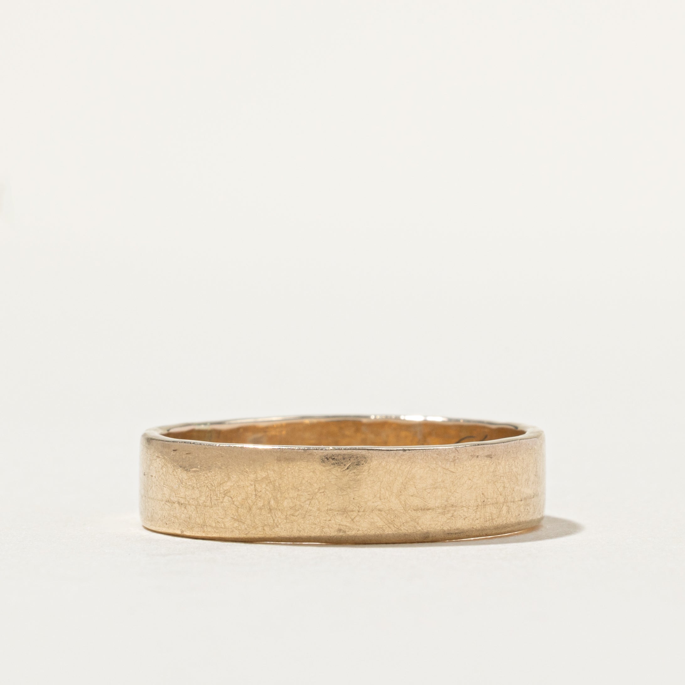 10k Yellow Gold Band | 5.18mm | SZ 10.5