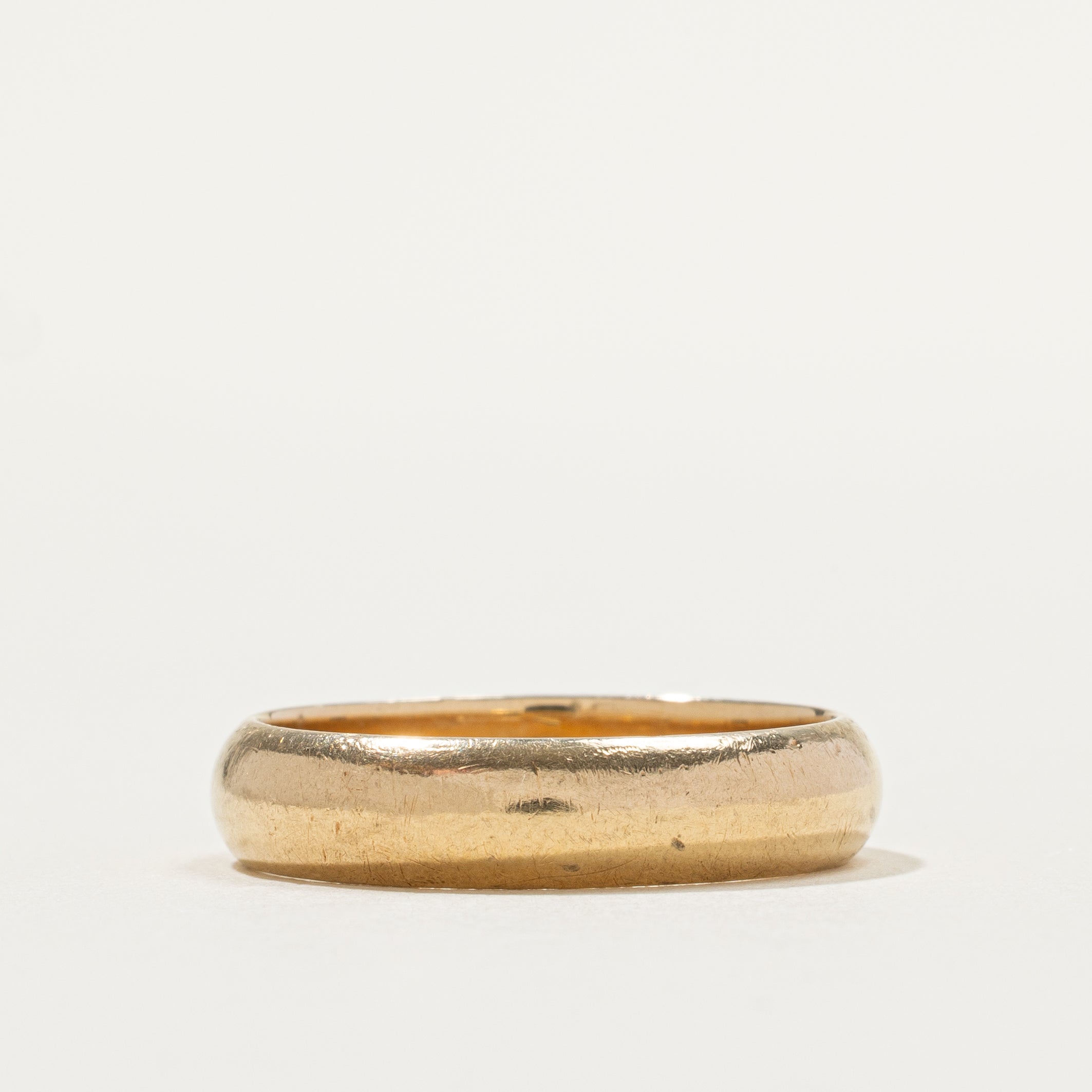 10k Yellow Gold Plain Band | 5.05mm | SZ 9.75