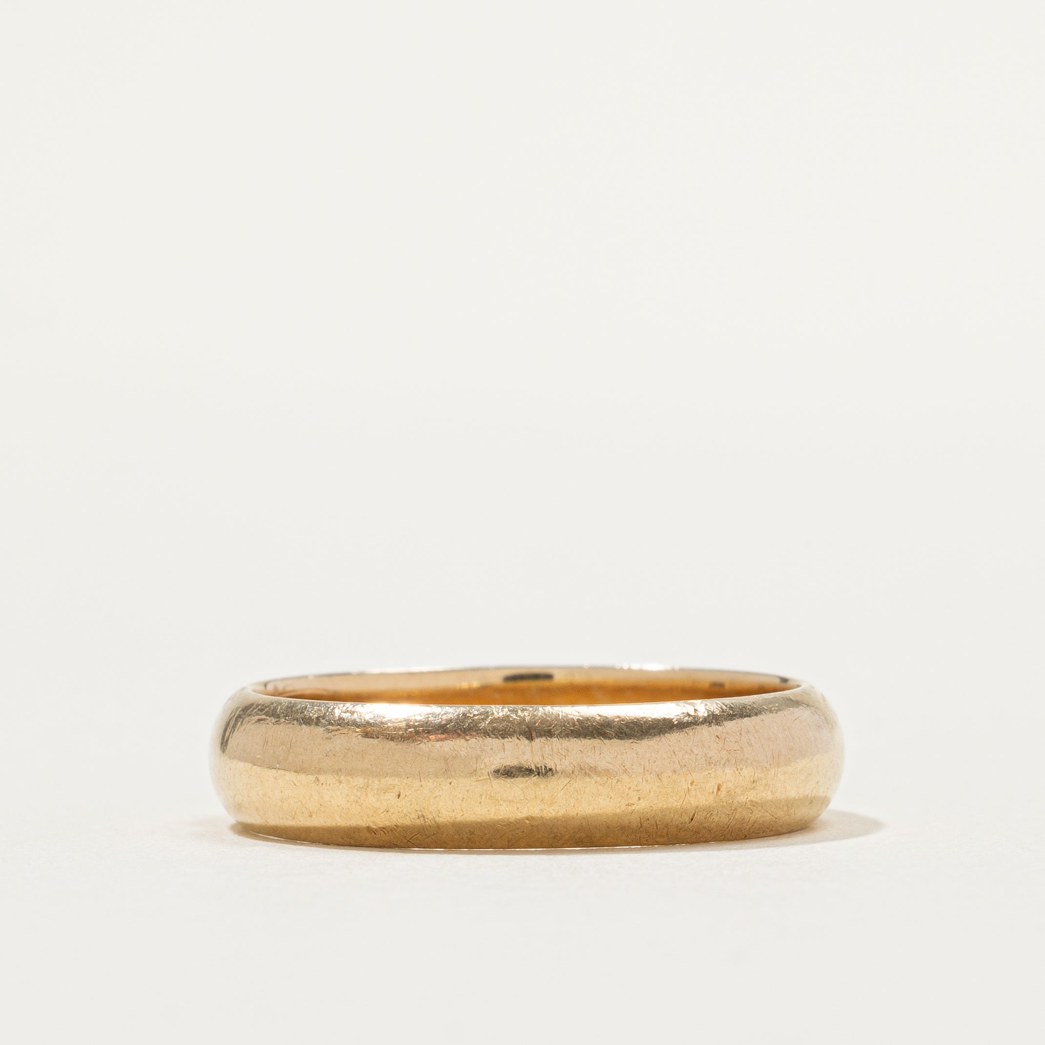 10k Yellow Gold Plain Band | 5.05mm | SZ 9.75