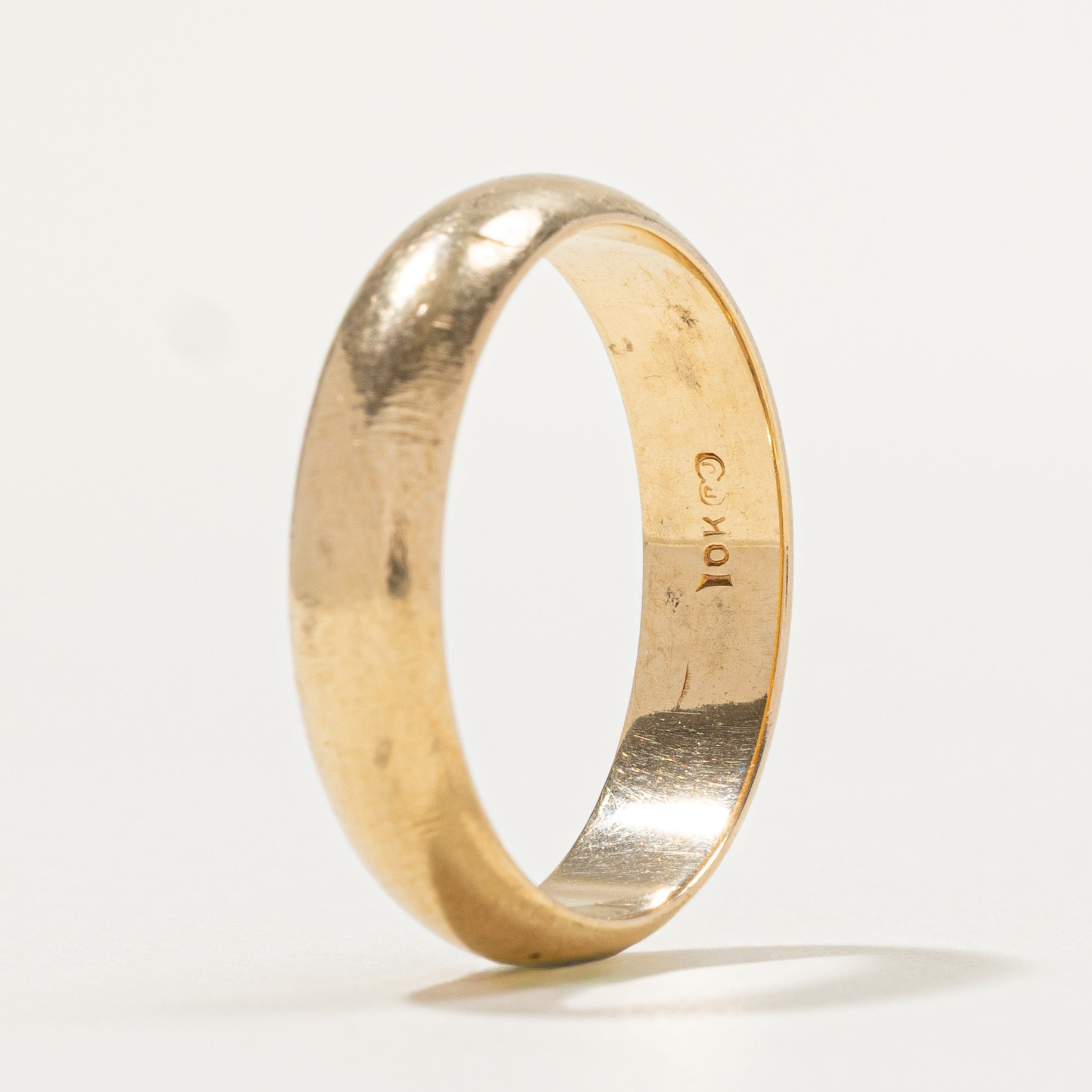 10k Yellow Gold Plain Band | 5.05mm | SZ 9.75