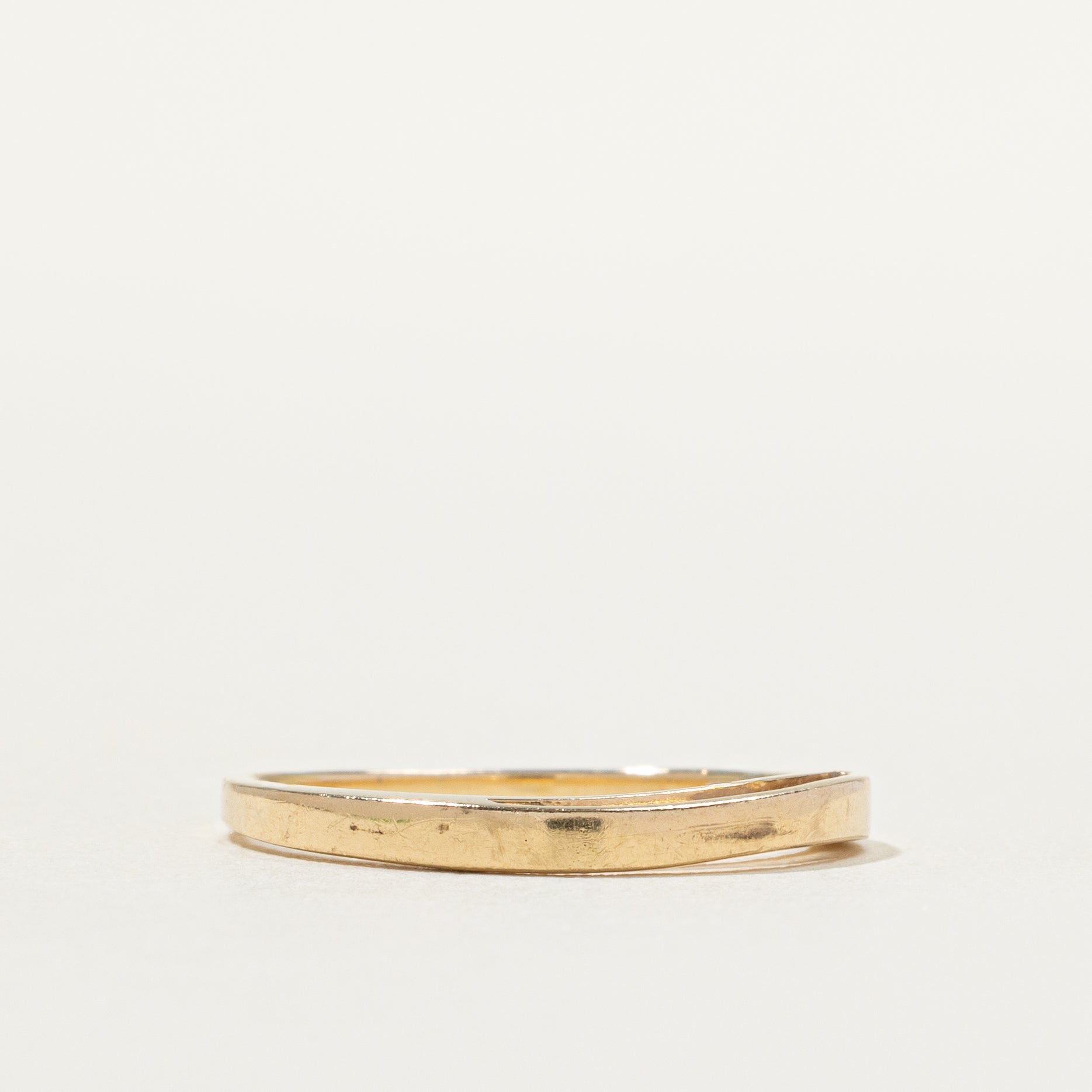 14k Yellow Gold Layered Band | SZ 5.5