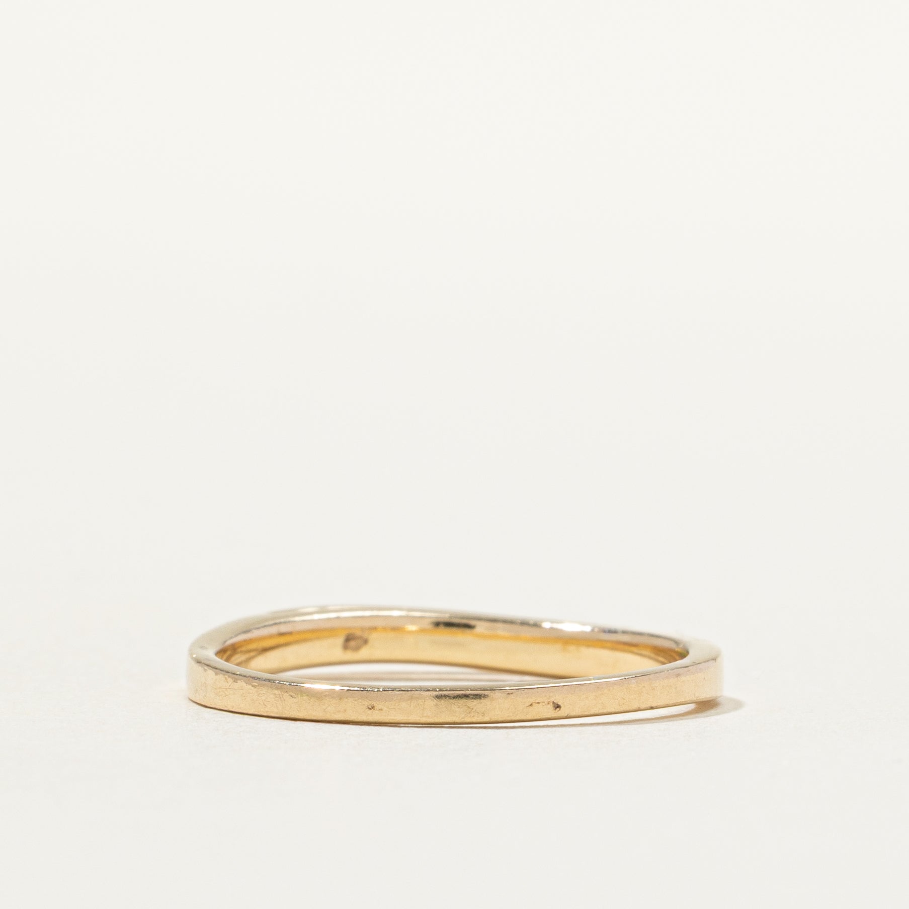 14k Yellow Gold Layered Band | SZ 5.5