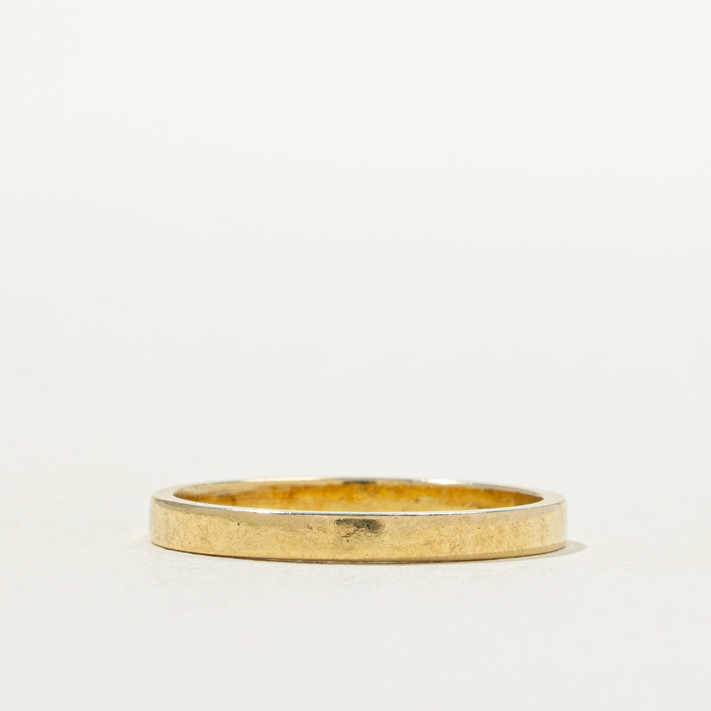 18k Yellow Gold Band | 2.11mm | SZ 5.5