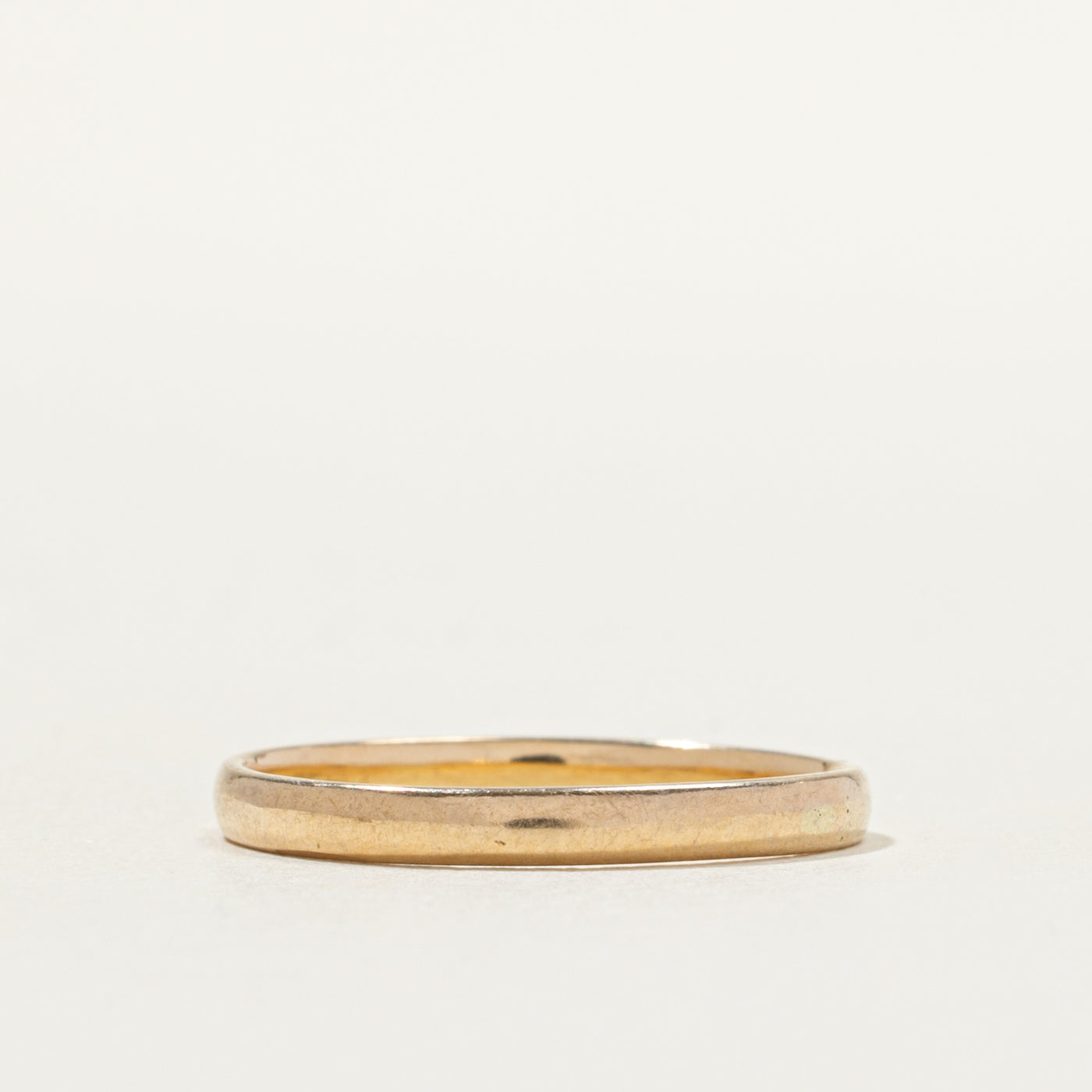 18k Yellow Gold Band | 2.24mm | SZ 6.5