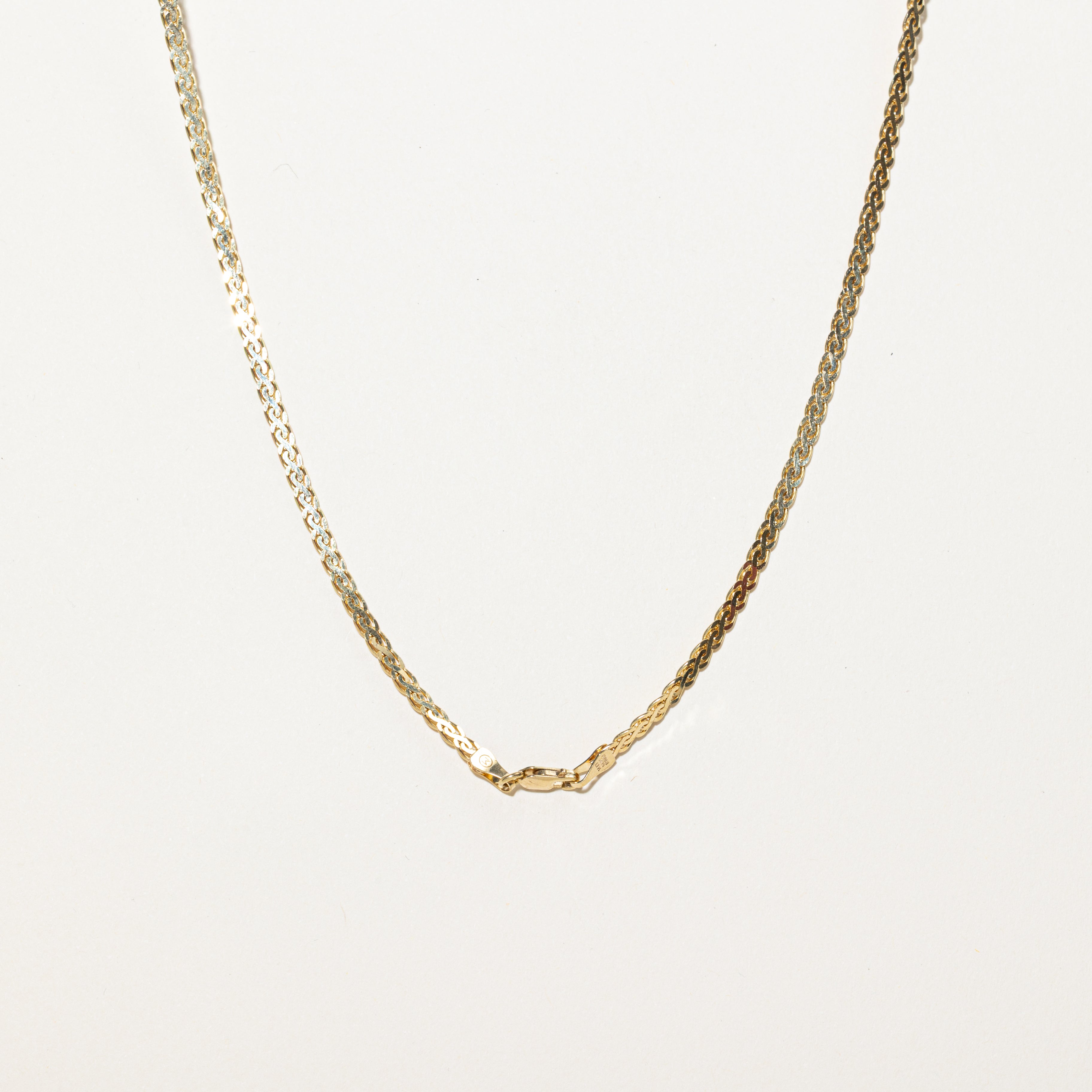 Yellow Gold Diamond Cluster Chevron Necklace | 1.70ctw | 17"